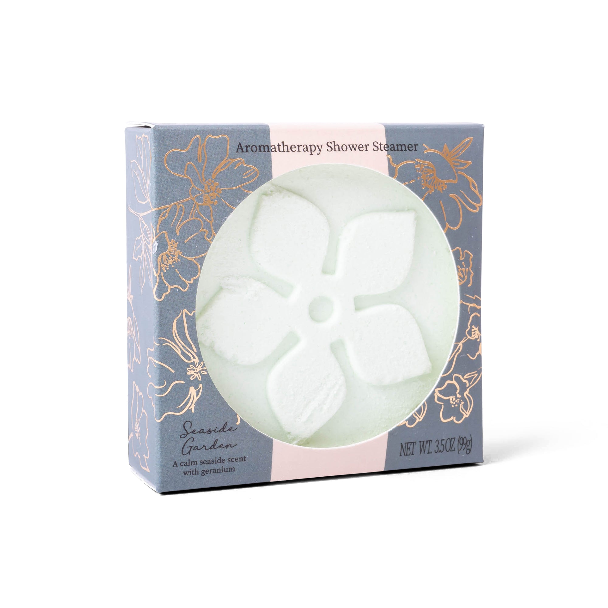 Wild Blossom Shower Steamer - Calm Seaside & Geranium