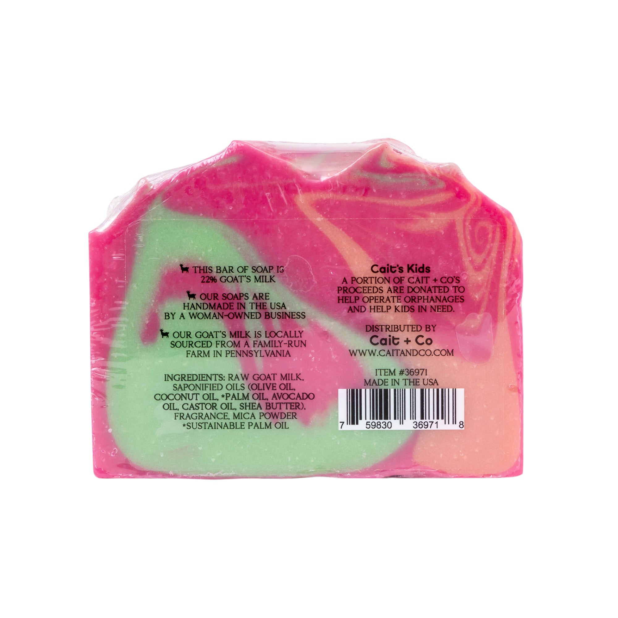 Milk & Meadow Bar Soap: Apple, Mango & Lime