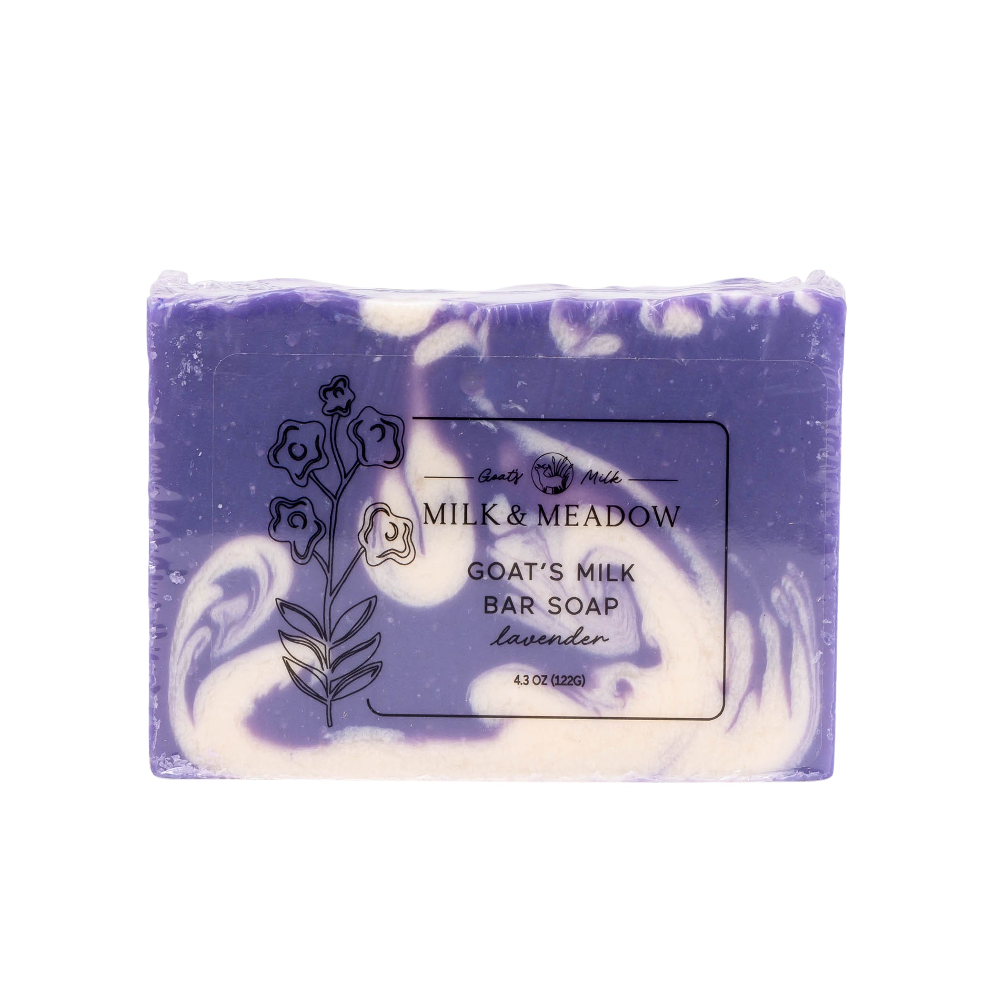 Milk & Meadow Bar Soap: Lavender