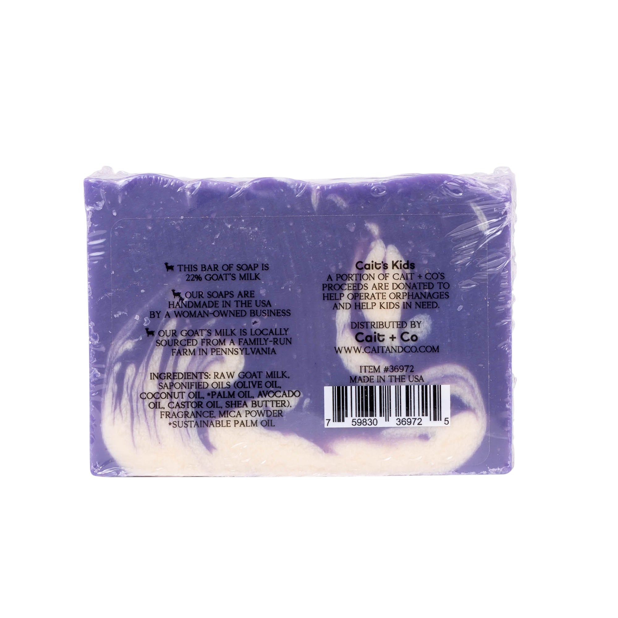 Milk & Meadow Bar Soap: Lavender