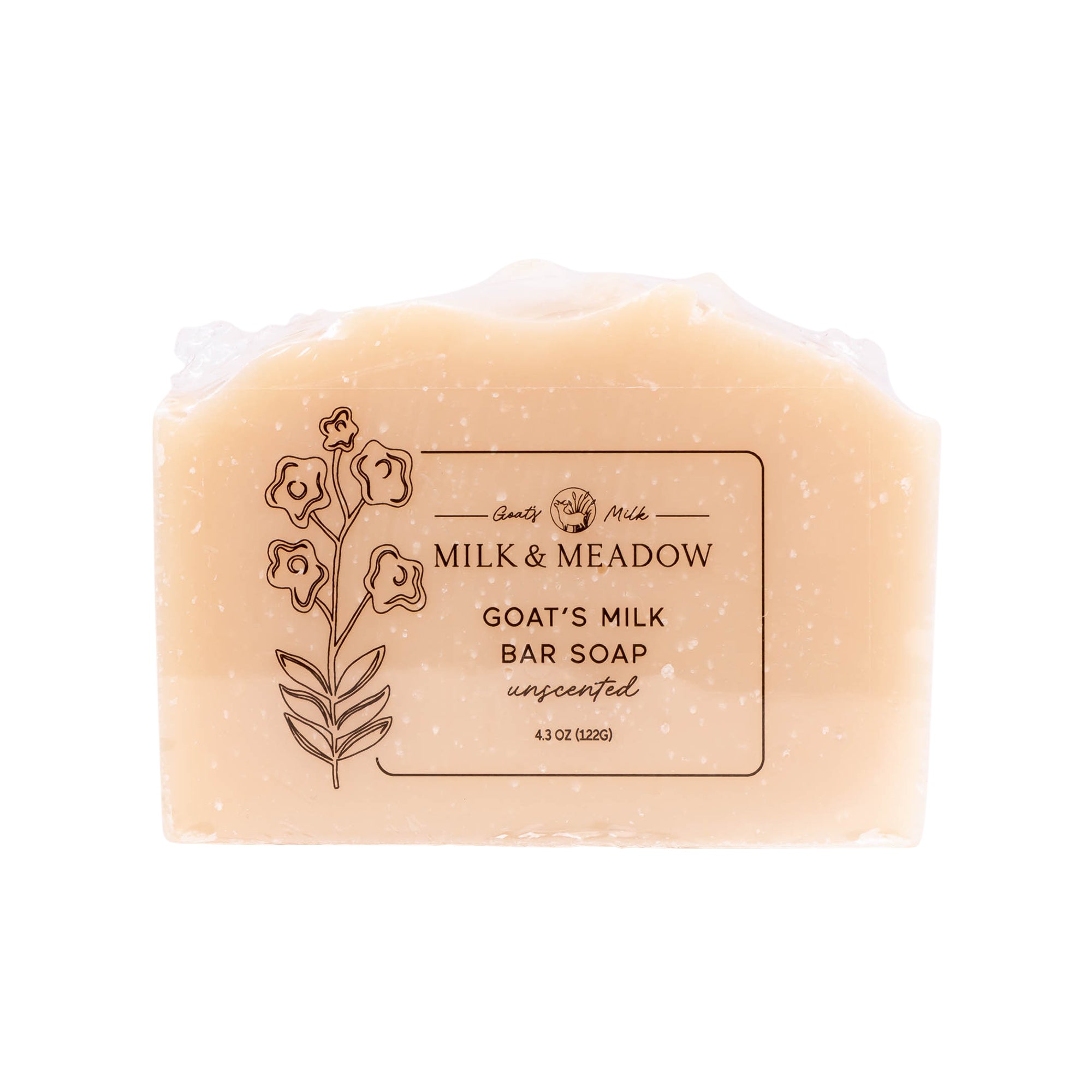 Milk & Meadow Bar Soap: Unscented