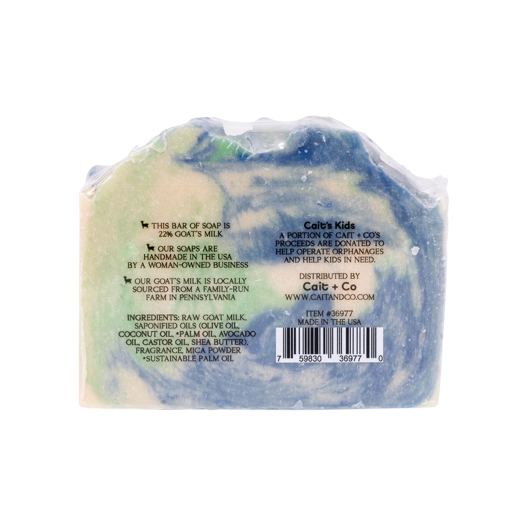 Milk & Meadow Bar Soap: Herbal Spearmint