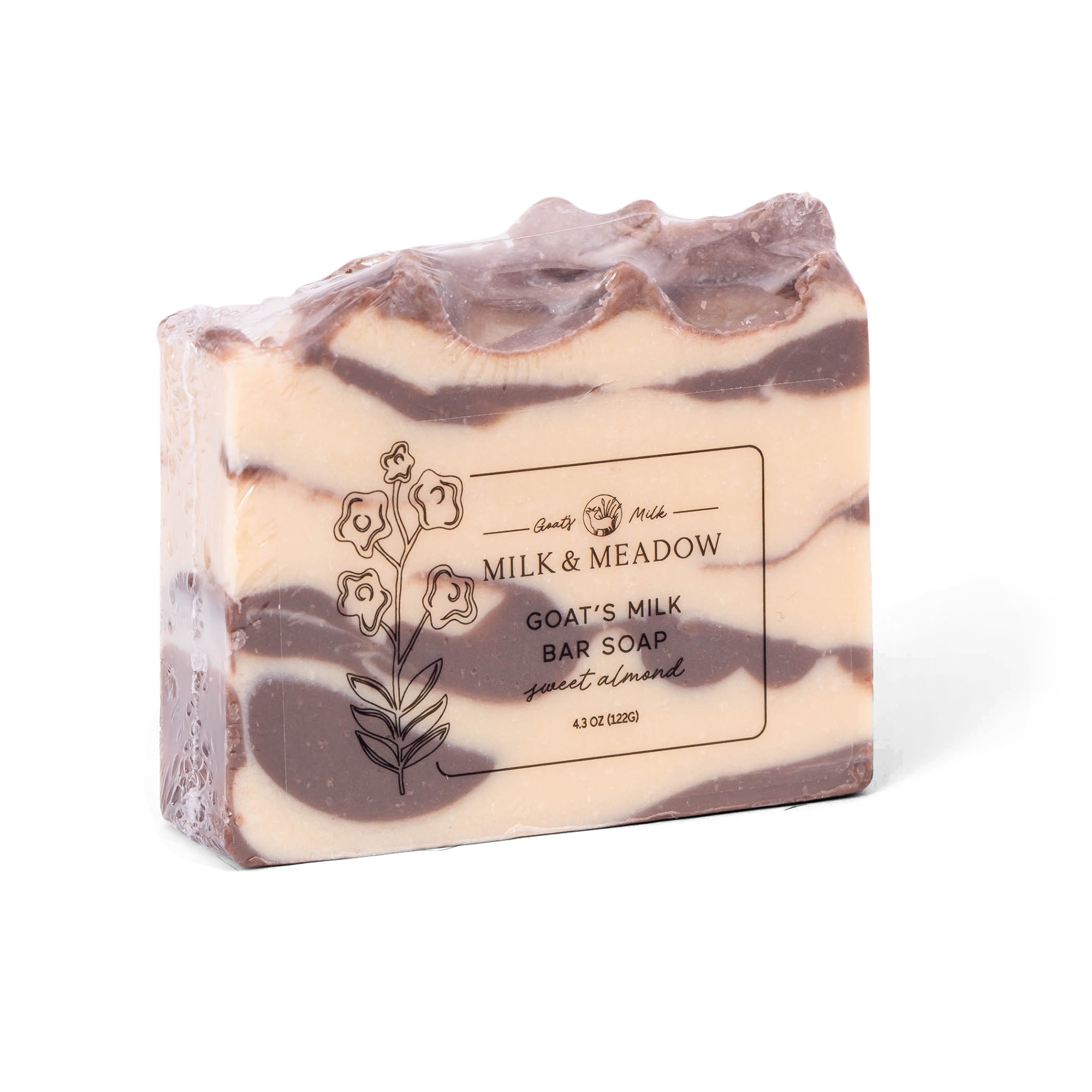 Milk & Meadow Bar Soap: Sweet Almond