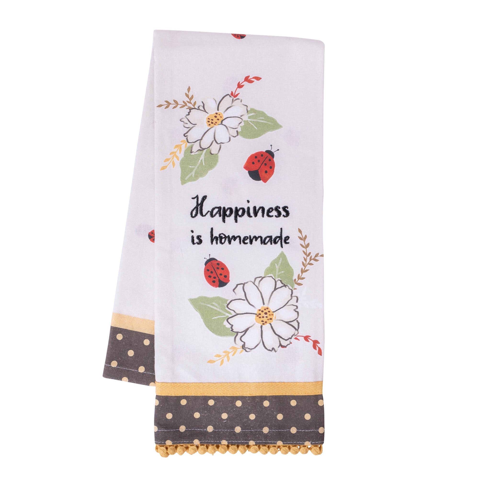 Tea Towel: Happiness is Homemade