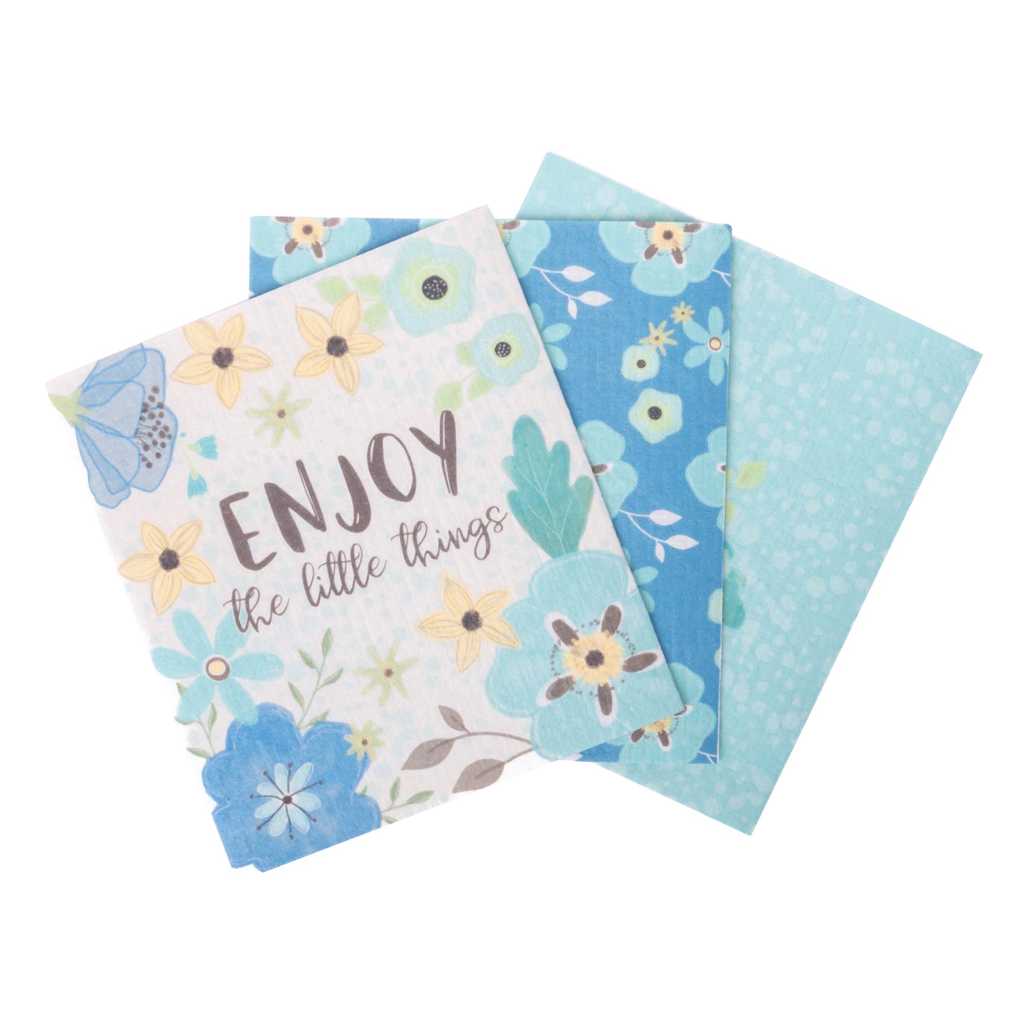 ECO Friendly Dishcloth Set: Enjoy the Little Things