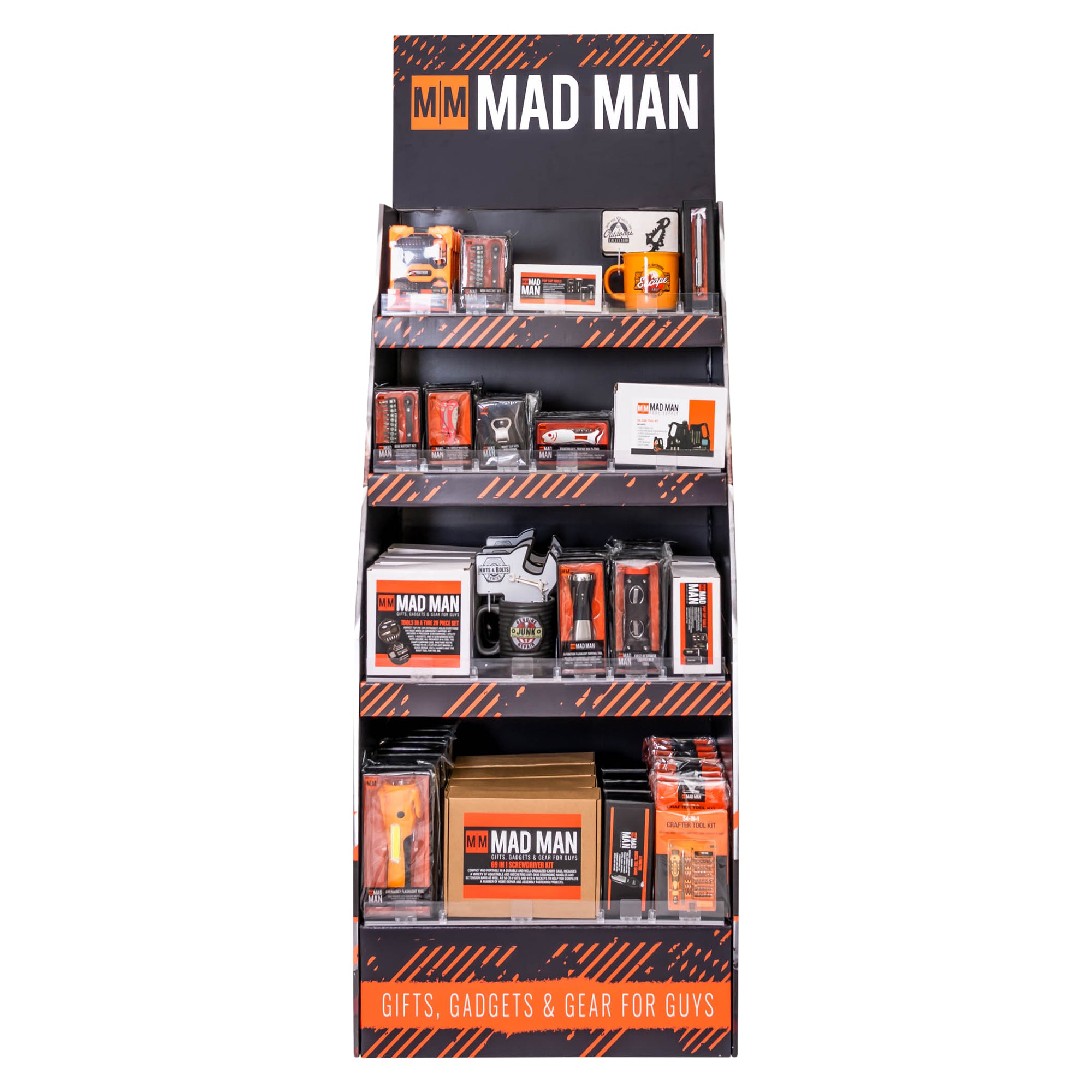 Mad Man Tiered Display