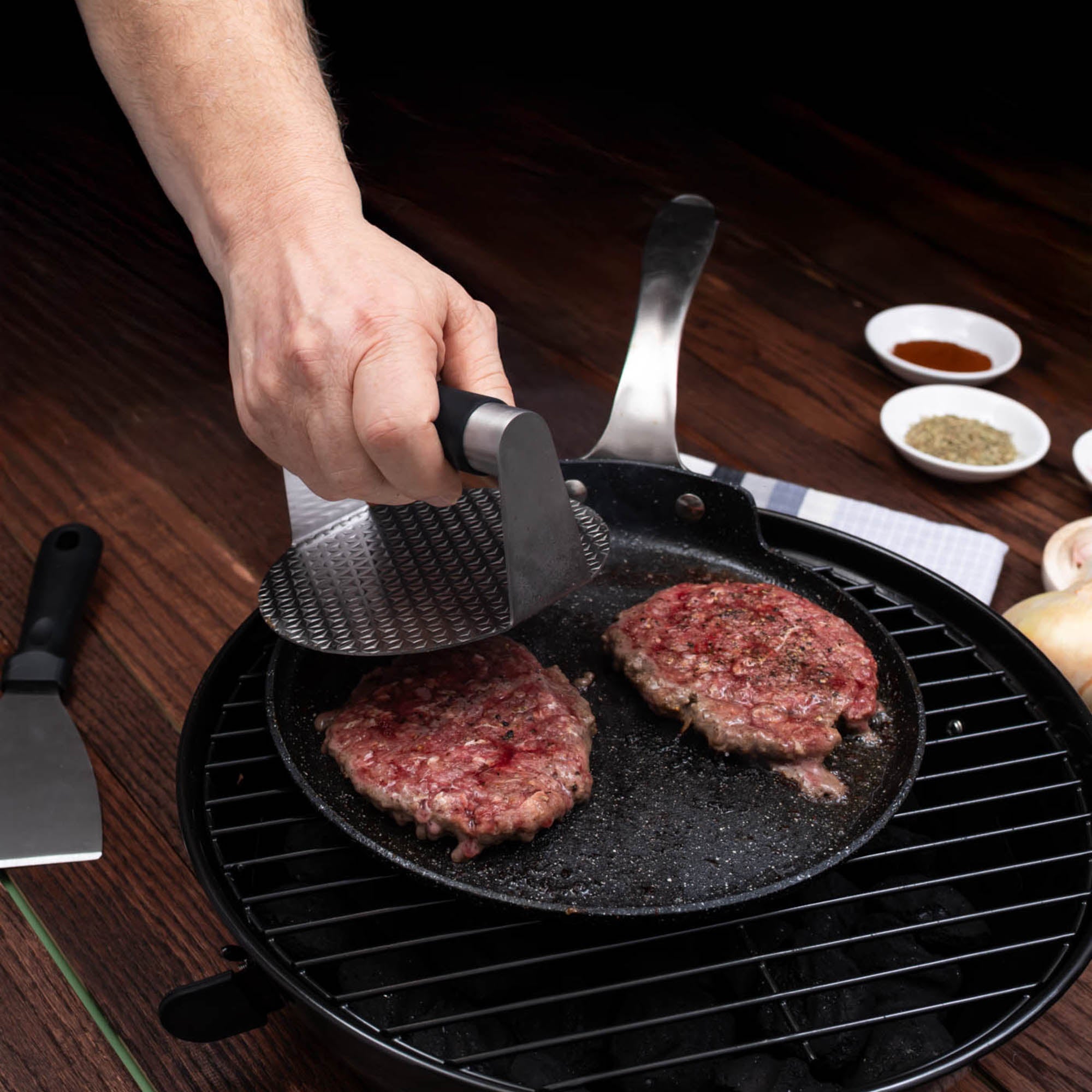 GrillMaster Smash Burger Set