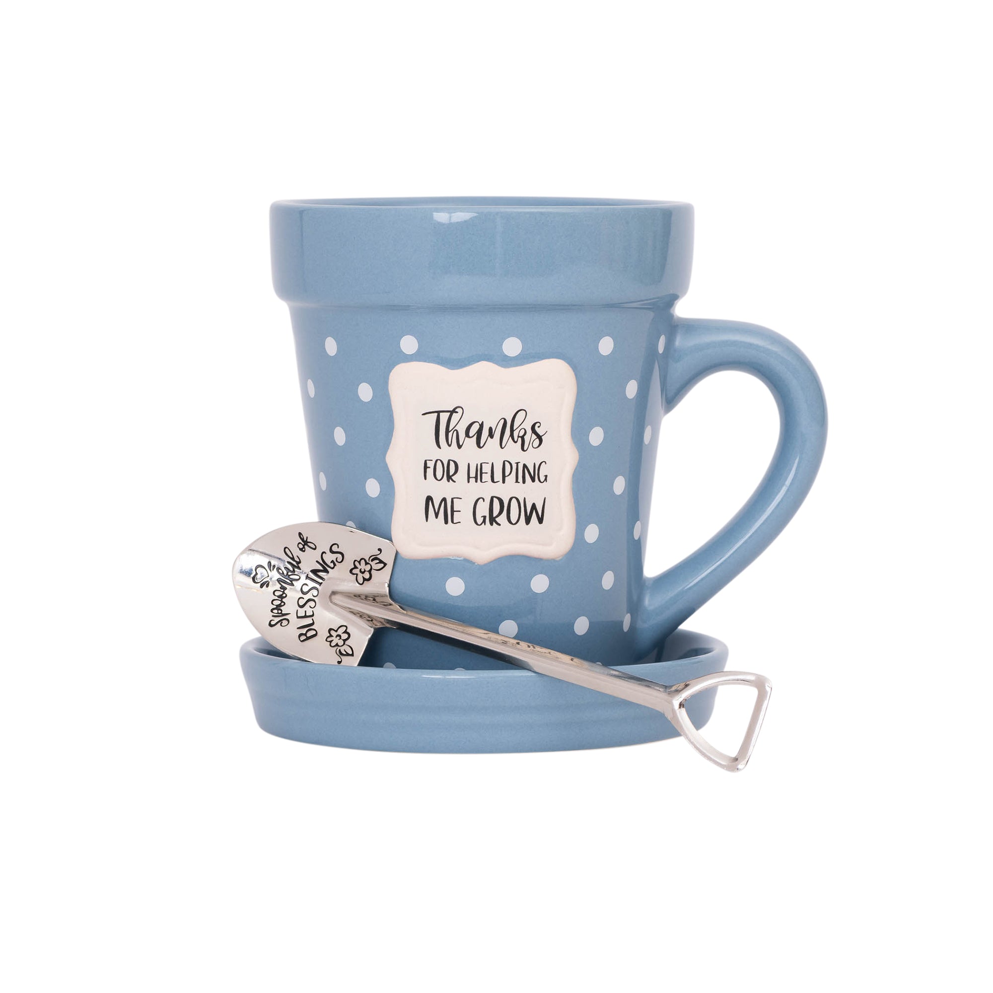 Flower Pot Mug: Helping Me Grow