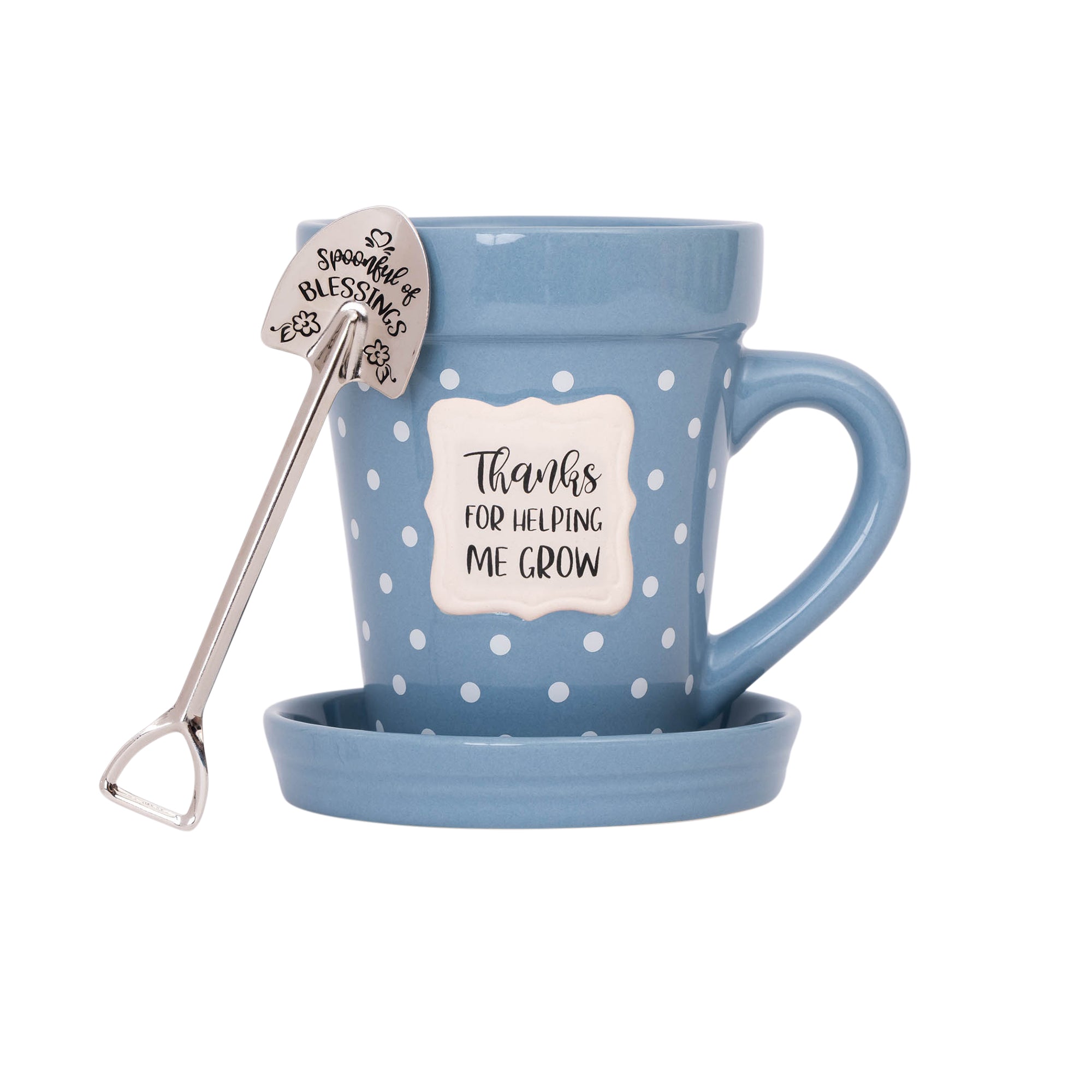 Flower Pot Mug: Helping Me Grow