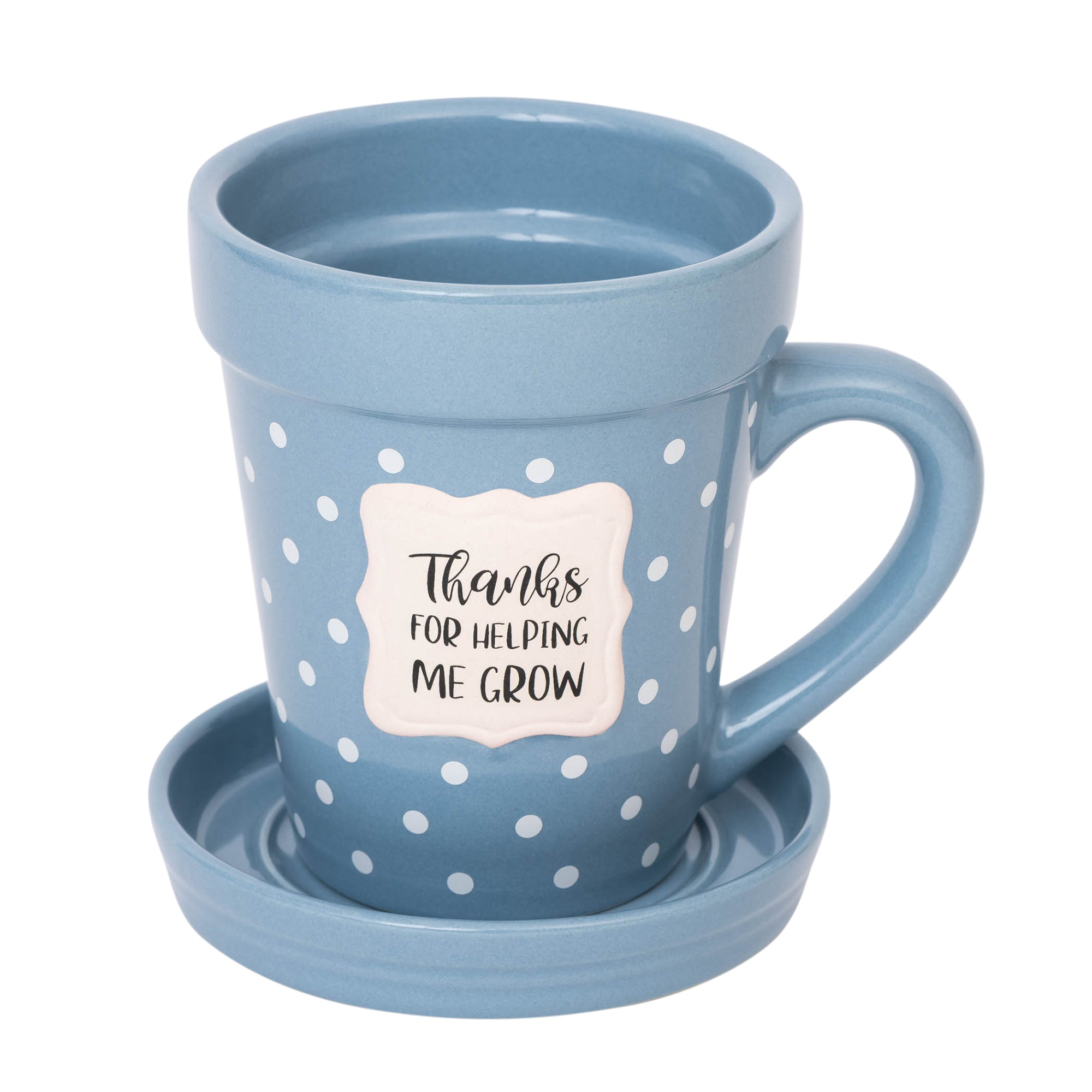Flower Pot Mug: Helping Me Grow