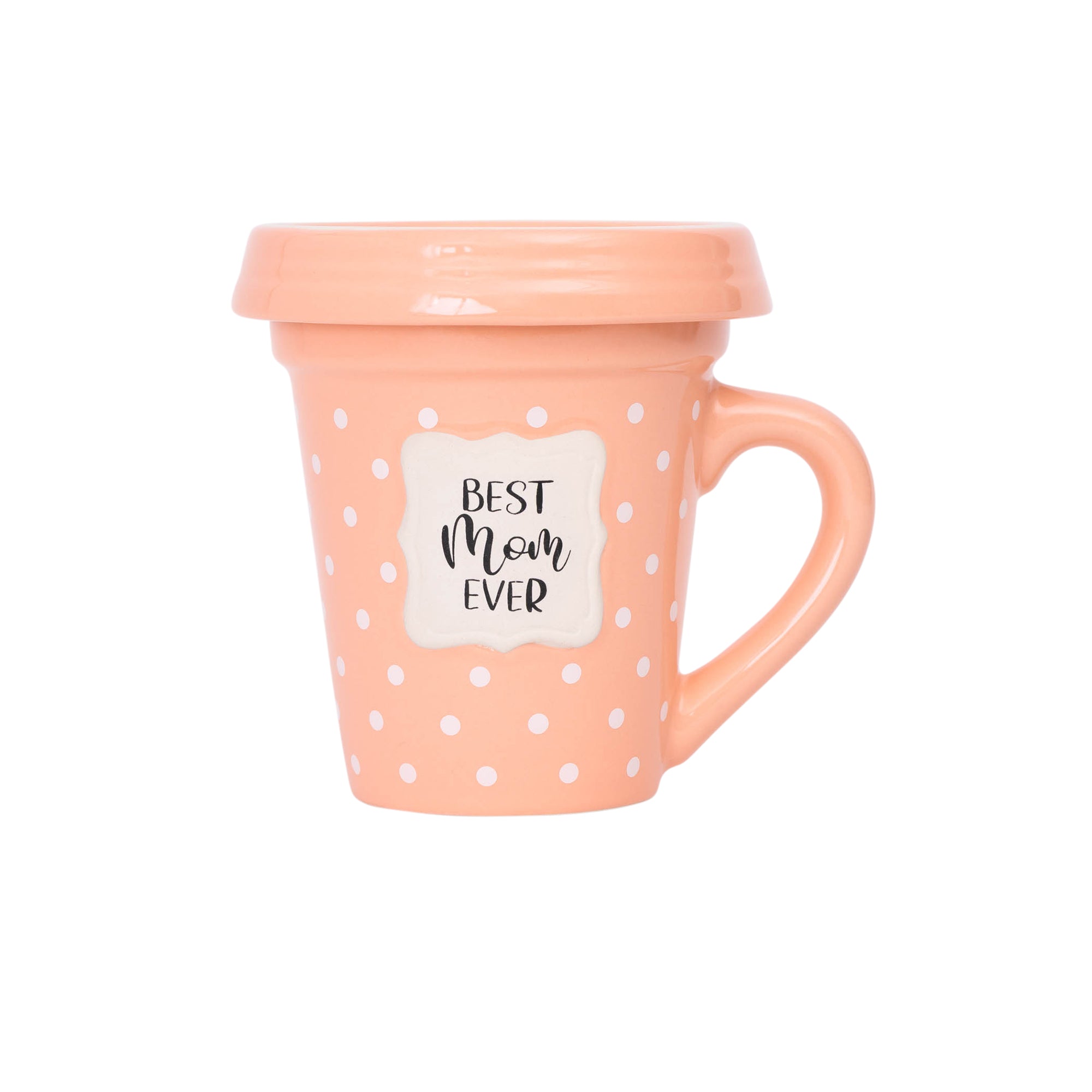 Flower Pot Mug: Best Mom Ever