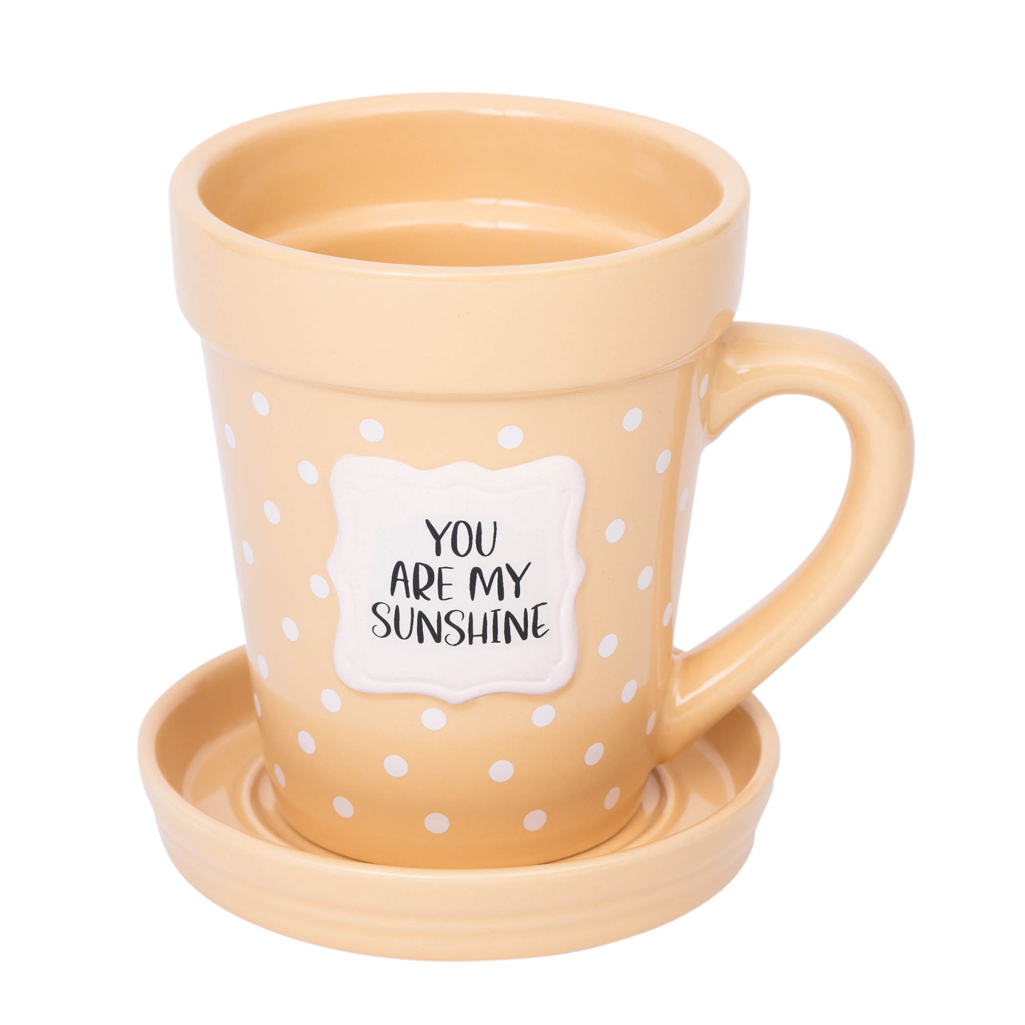 Flower Pot Mug: You Are My Sunshine