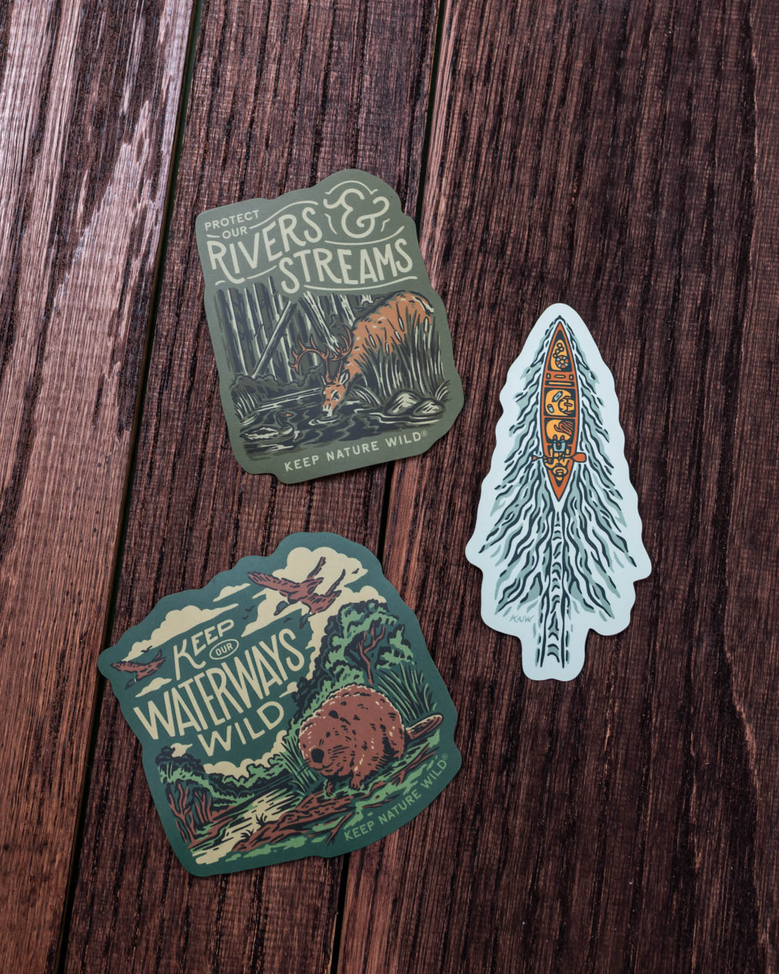 Keep Our Waterways Wild | Sticker