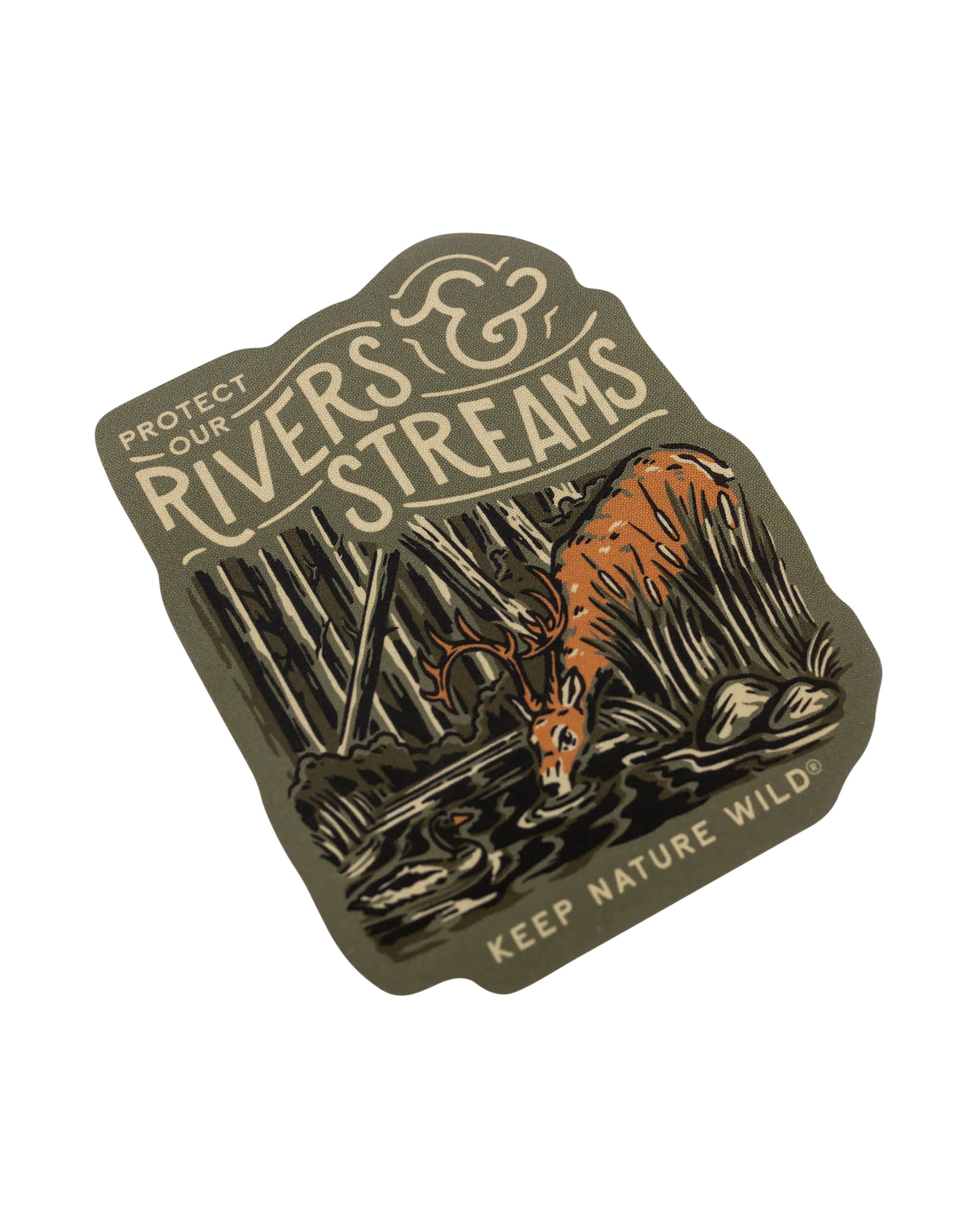 Protect Our Rivers & Streams | Sticker