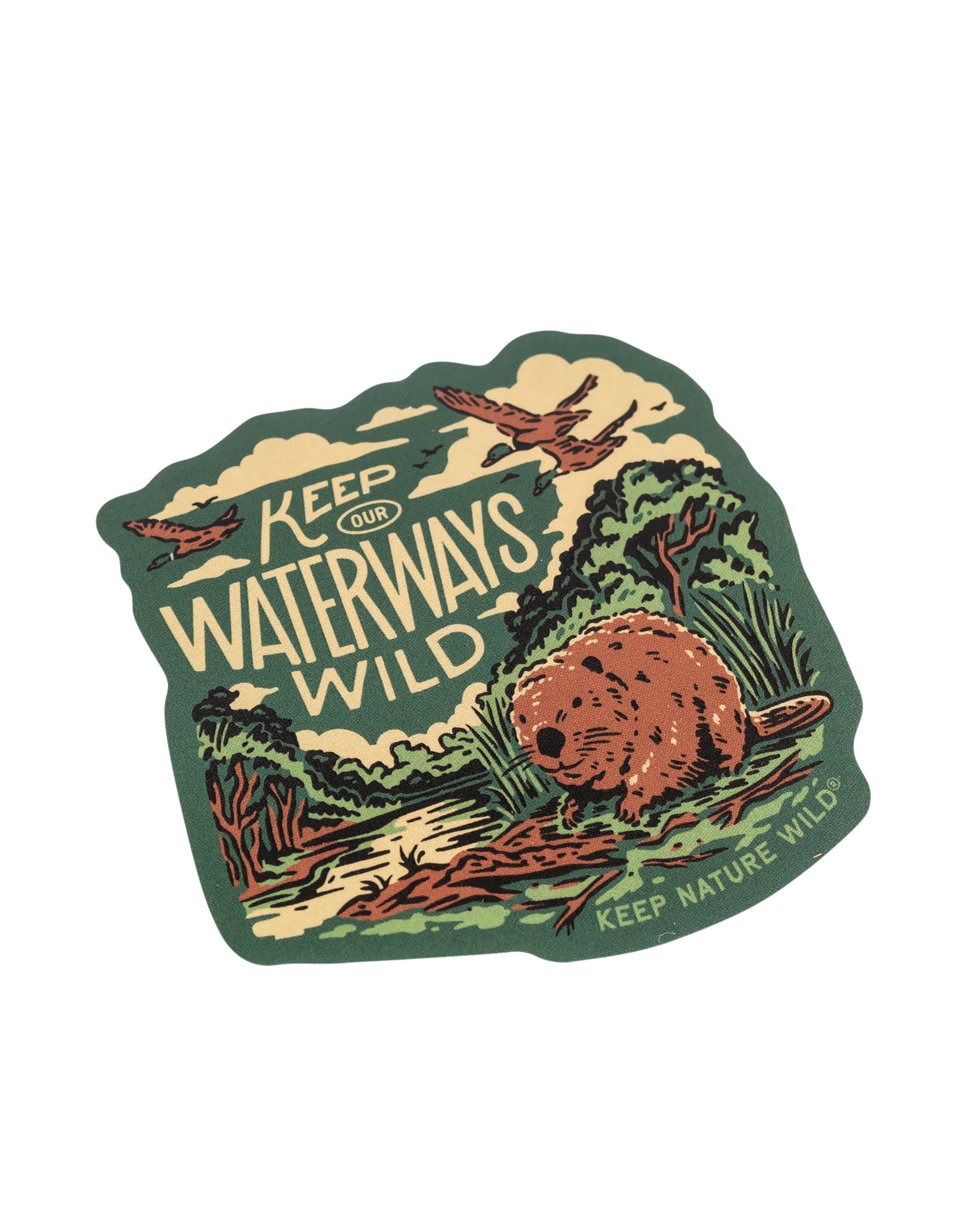 Keep Our Waterways Wild | Sticker