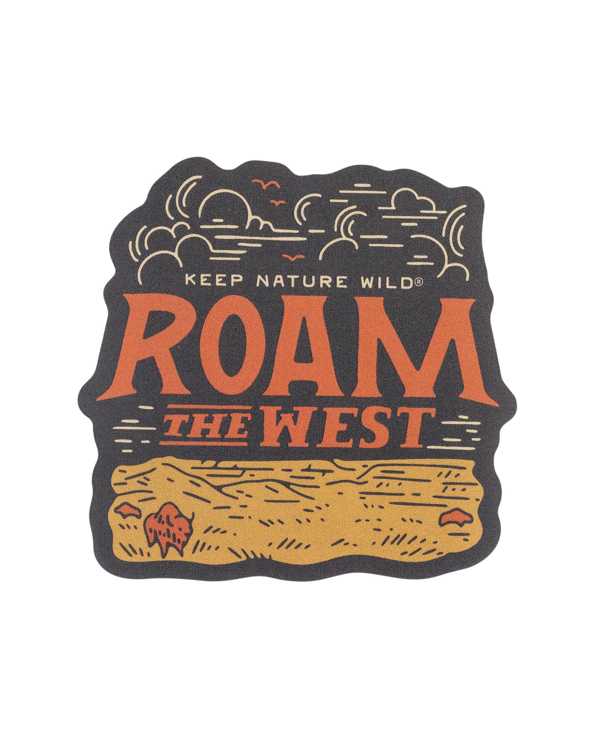 Roam the West | Sticker