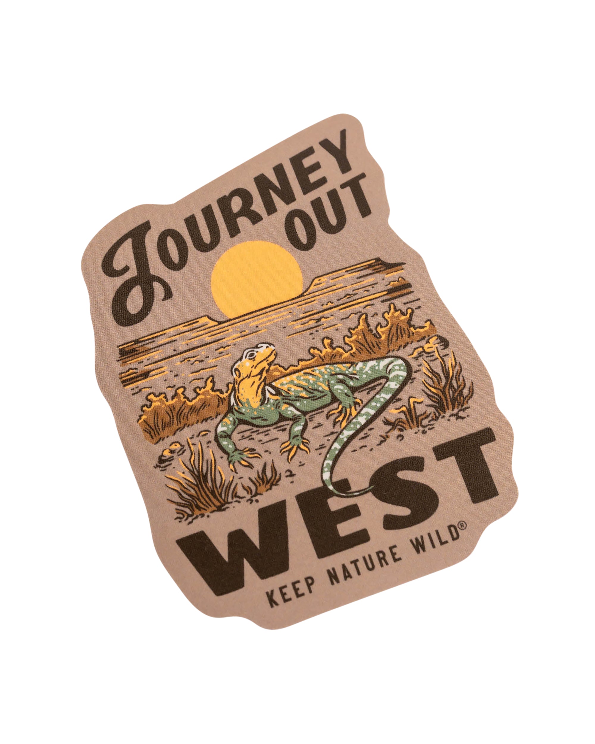 Journey Out West | Sticker