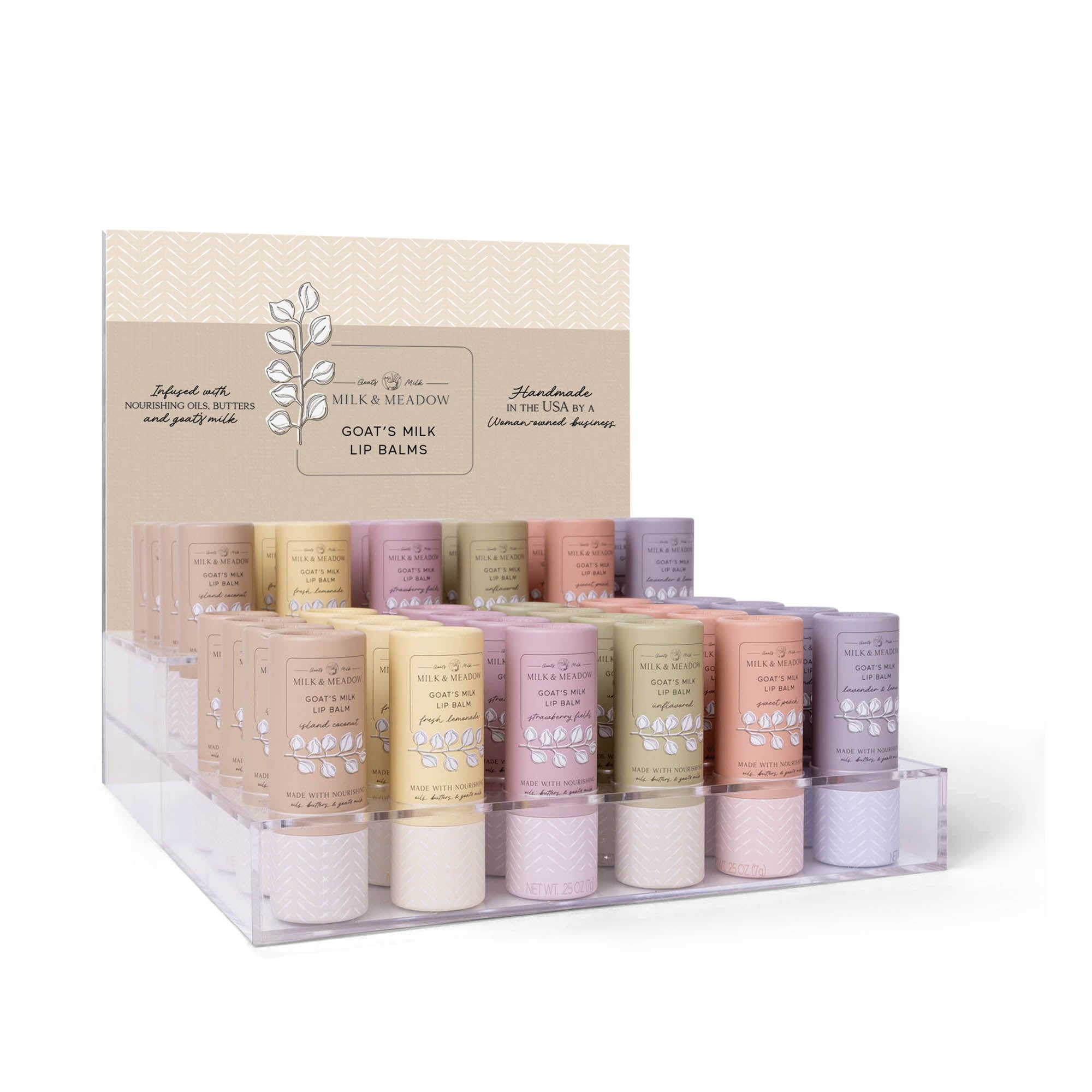 Display Deal: Goat Milk Lip Balm Assortment