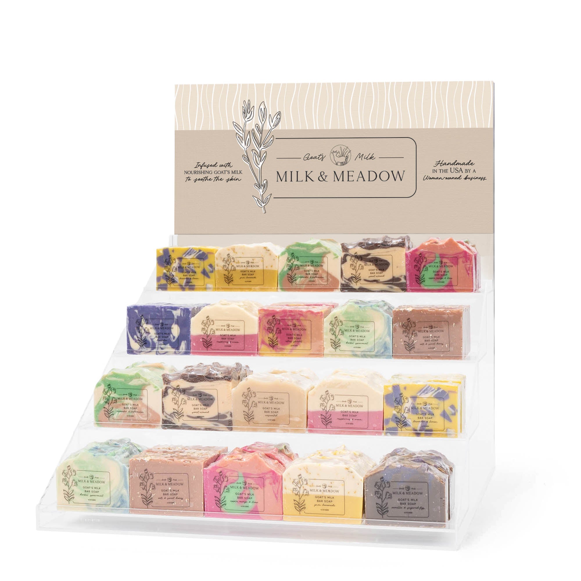 Display Deal: Goat Milk Bar Soap Assortment