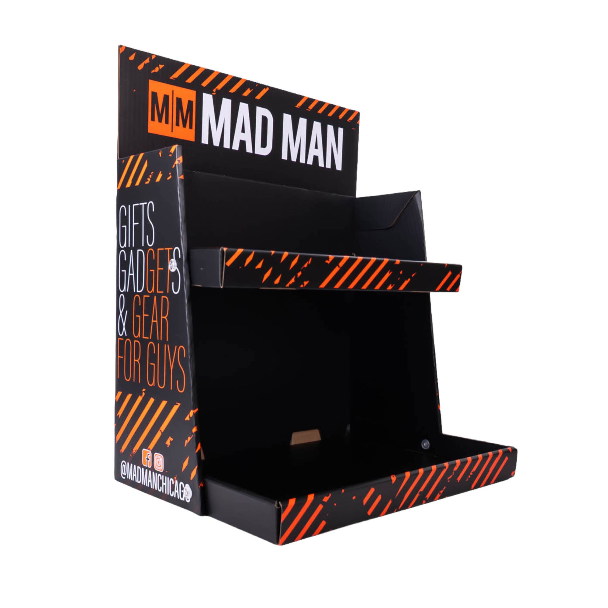 Mad Man Countertop Tiered Display