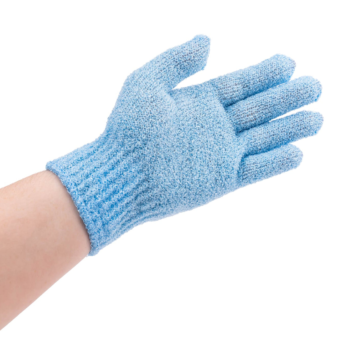 Exfoliating Body Gloves - Blue