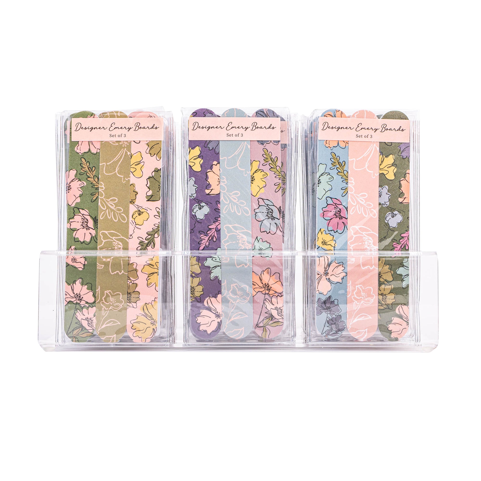 Cait + Co Wild Blossom Emery Board: Pre Loaded Display