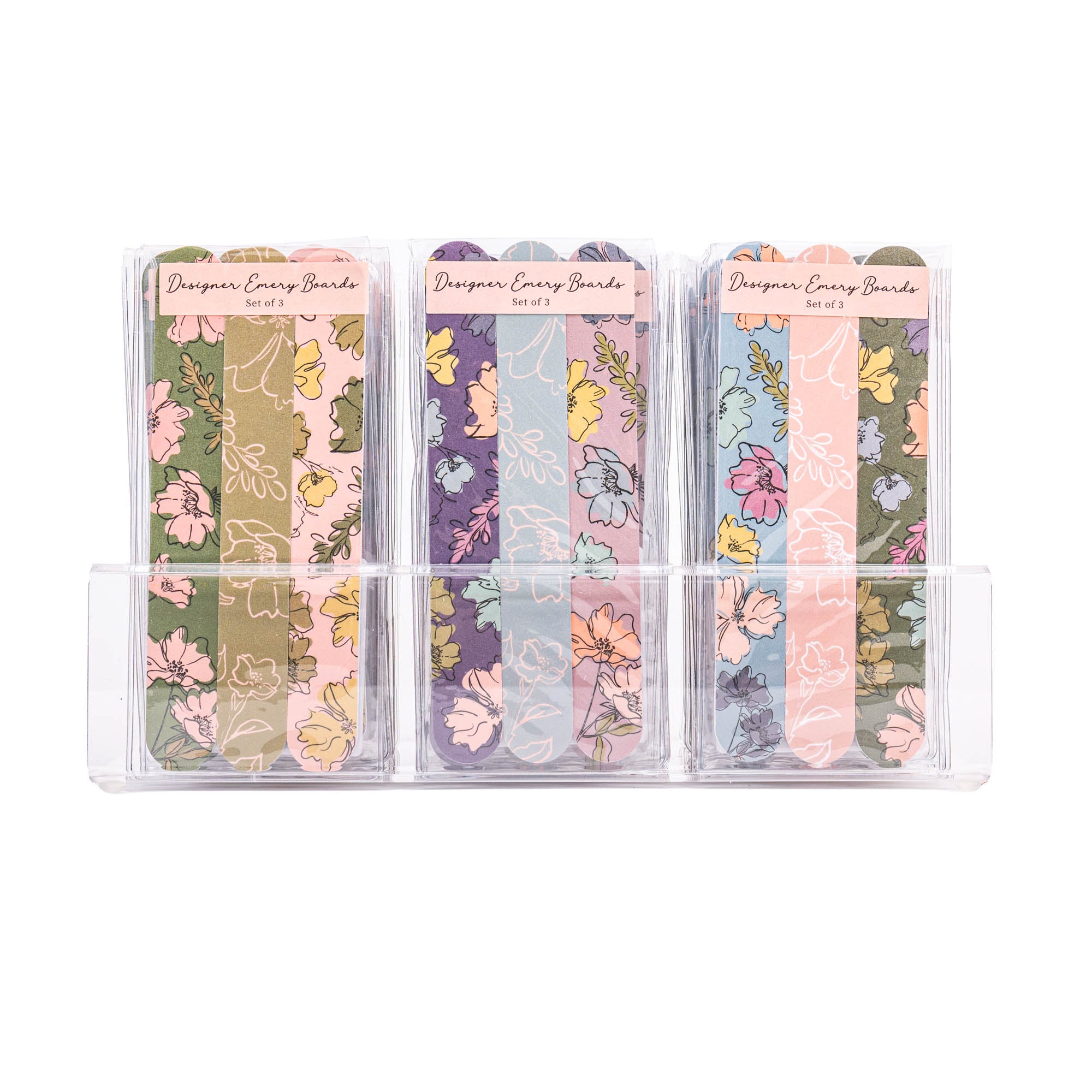 Cait + Co Wild Blossom Emery Board: Pre Loaded Display
