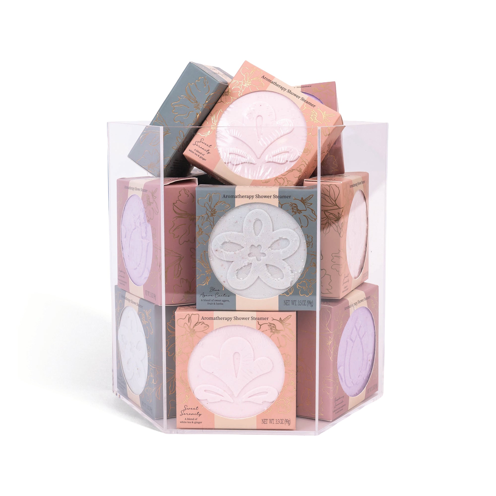 Wild Blossom Hexagon Display Only: Empty