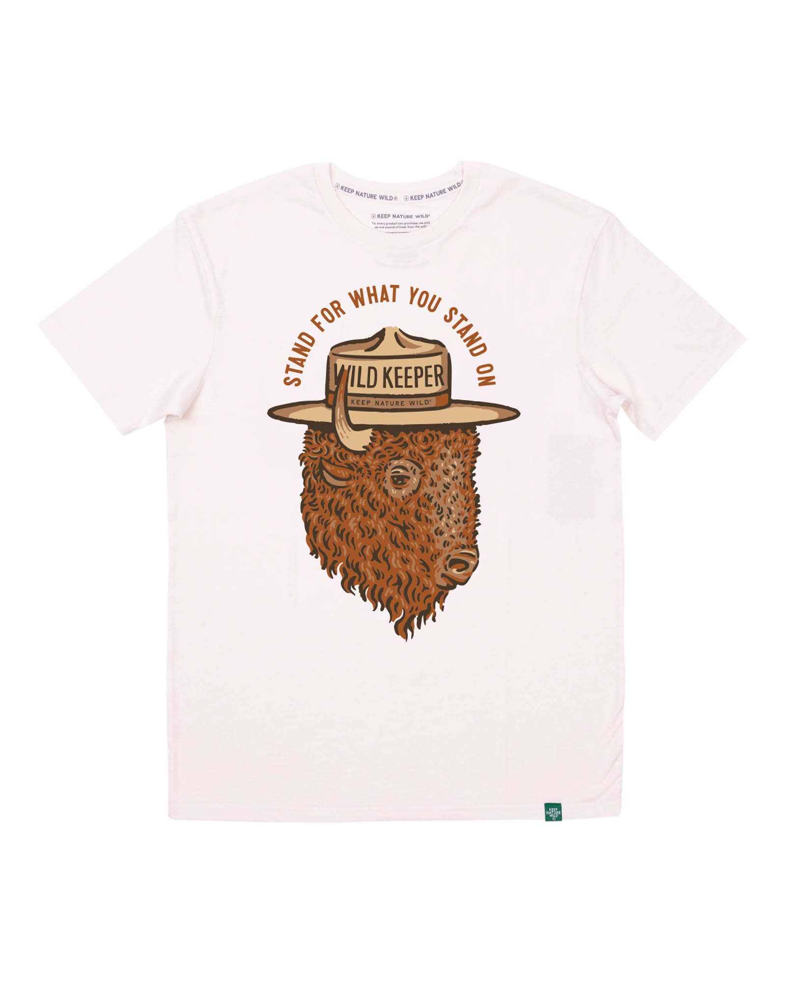 Stand For Bison | Unisex Tee | Natural