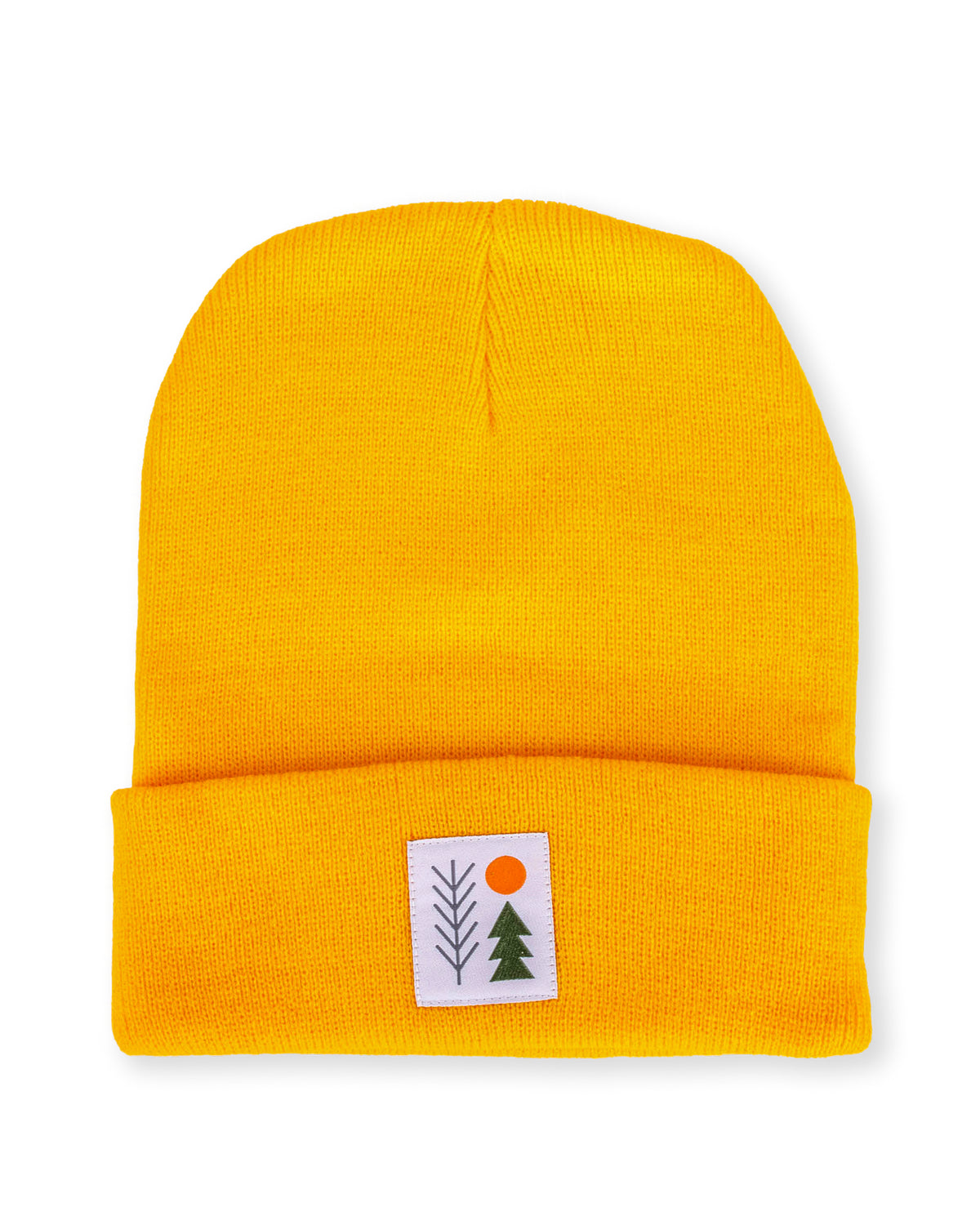 Evergreen Cuffed Beanie | Gold