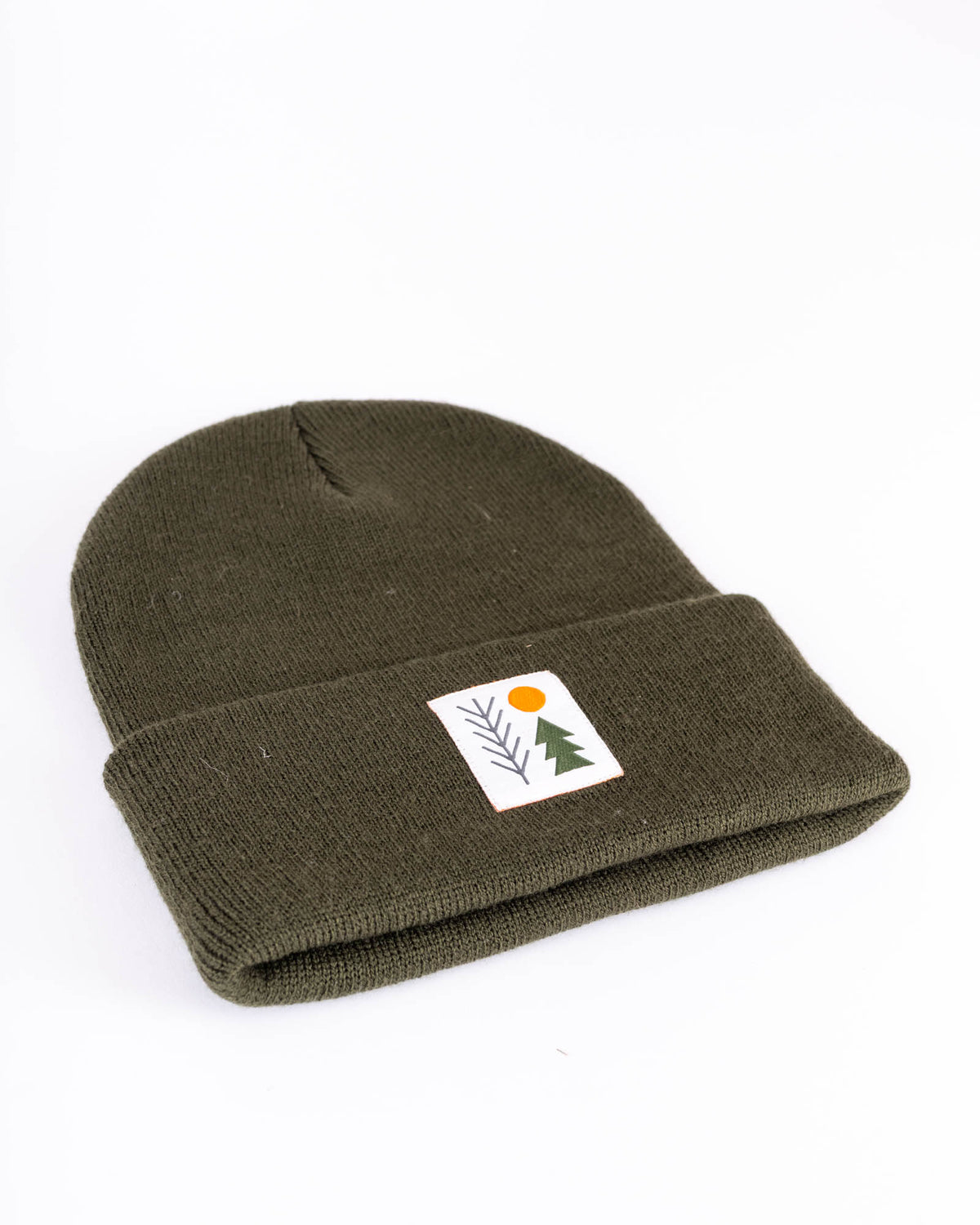 Evergreen Cuffed Beanie | Olive