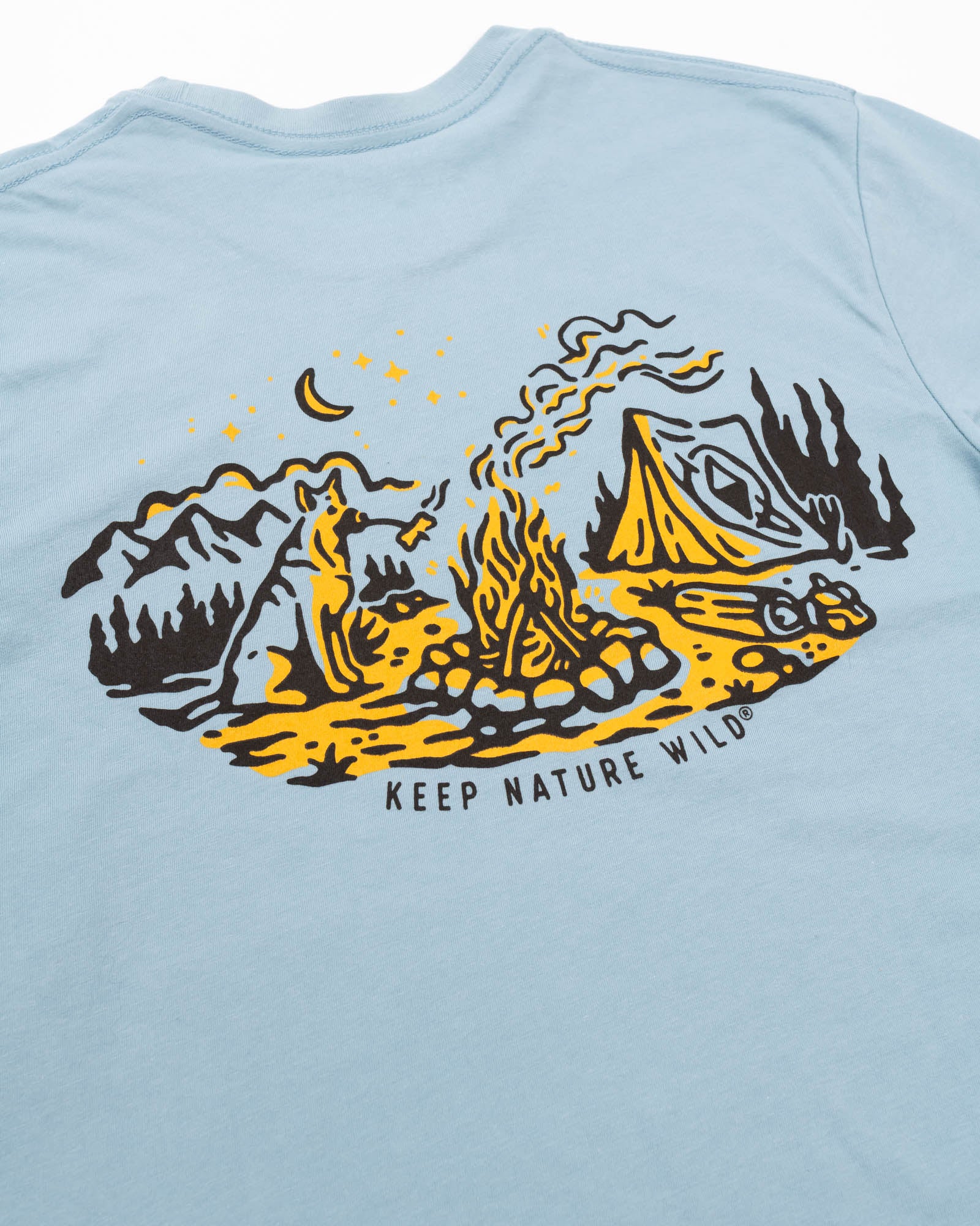 Campfire Dog Unisex Long Sleeve | Morning Mist