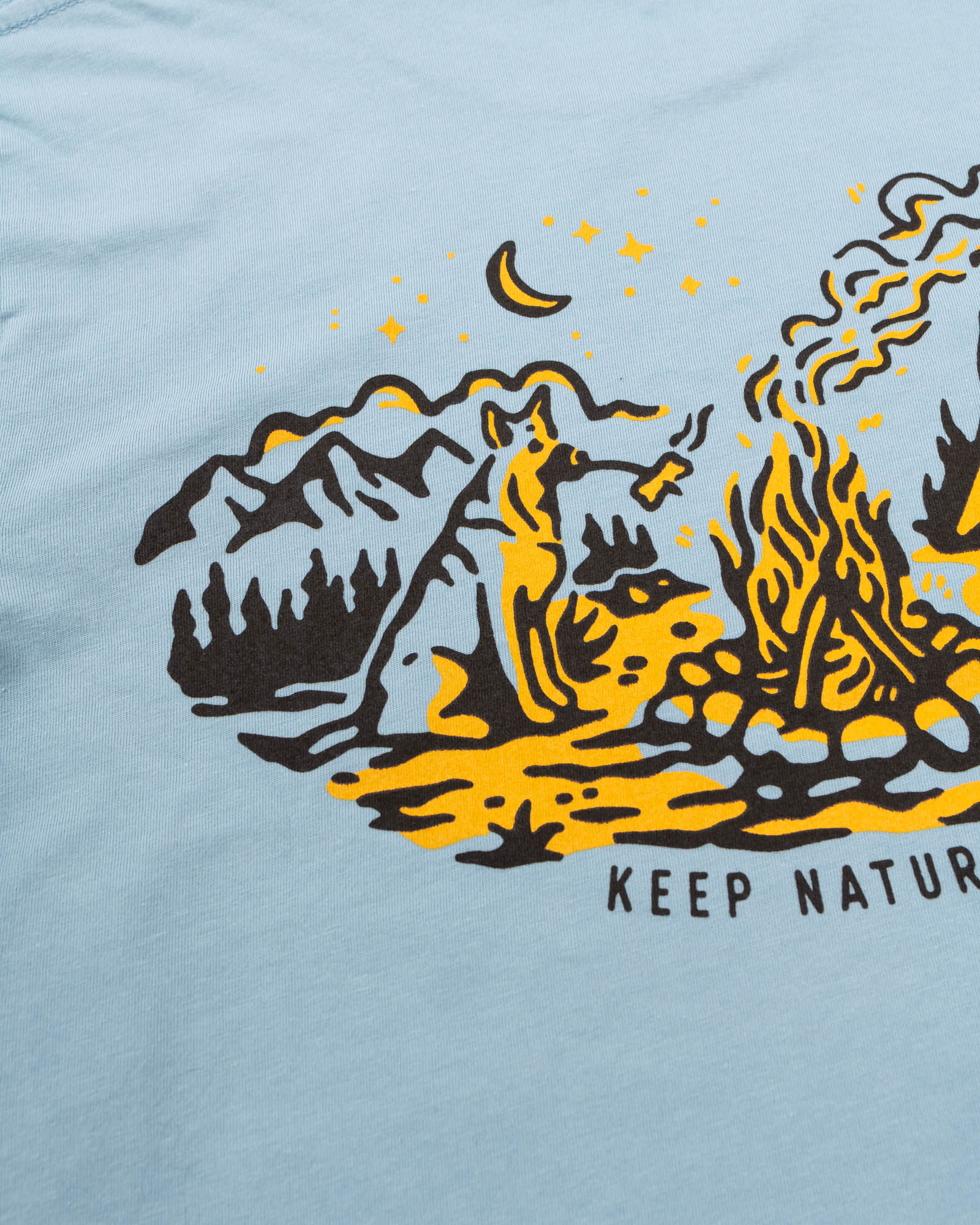 Campfire Dog Unisex Long Sleeve | Morning Mist