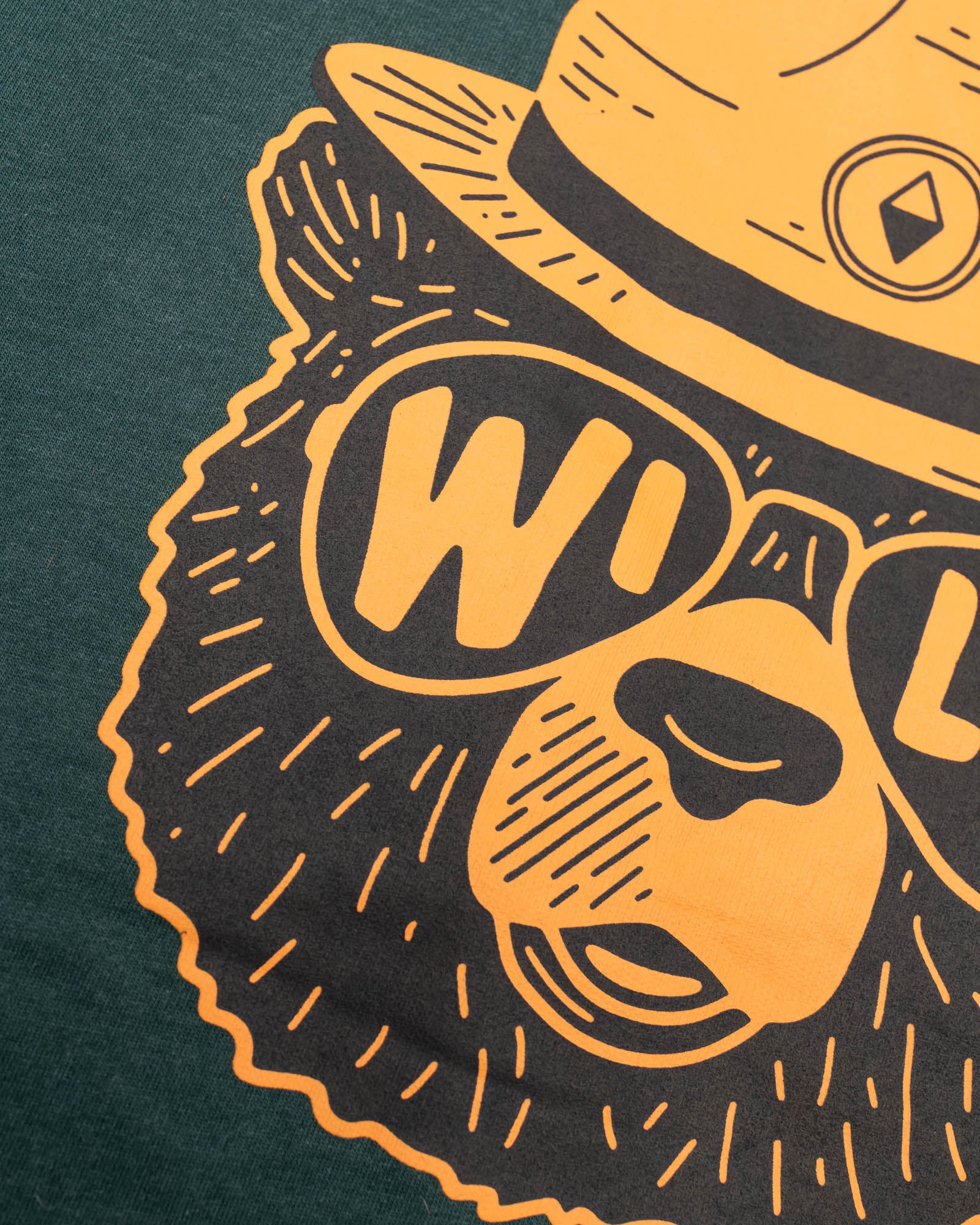 Wildbear Zip-Up Hoodie | Heather Forest