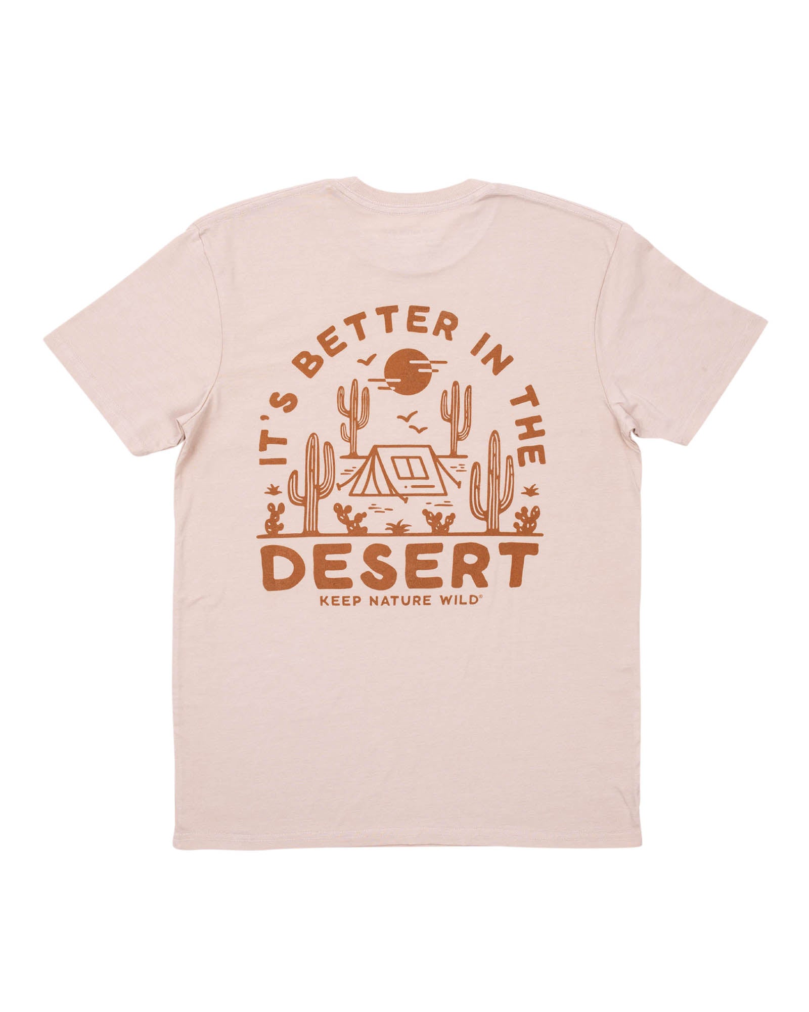 Better in the Desert Unisex Tee | Heather Tan