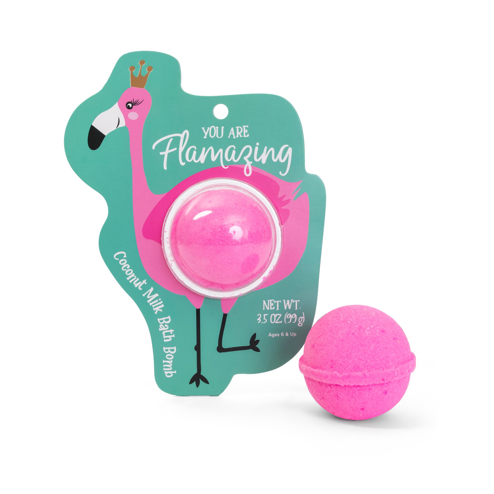 You are Flamazing Flamingo Bath Bomb Clamshell
