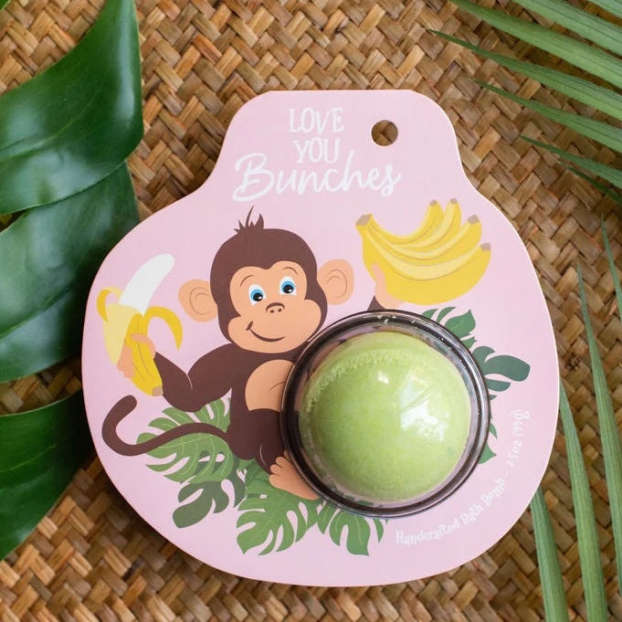 Monkey Bath Bomb Clamshell