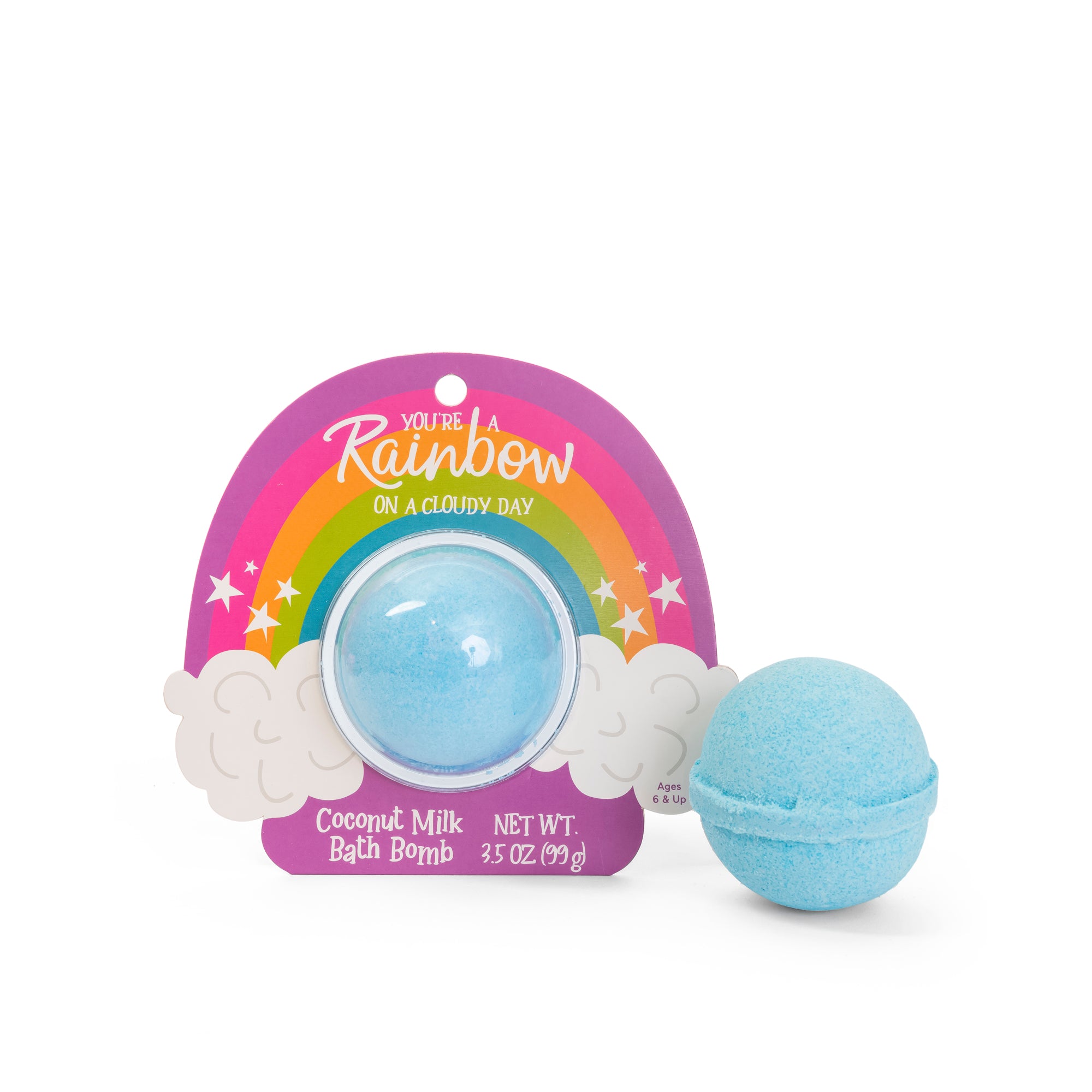 You're a Rainbow on a Cloudy Day Bath Bomb Clamshell
