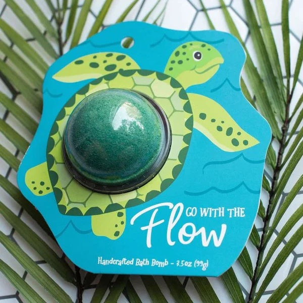 Sea Turtle Bath Bomb Clamshell