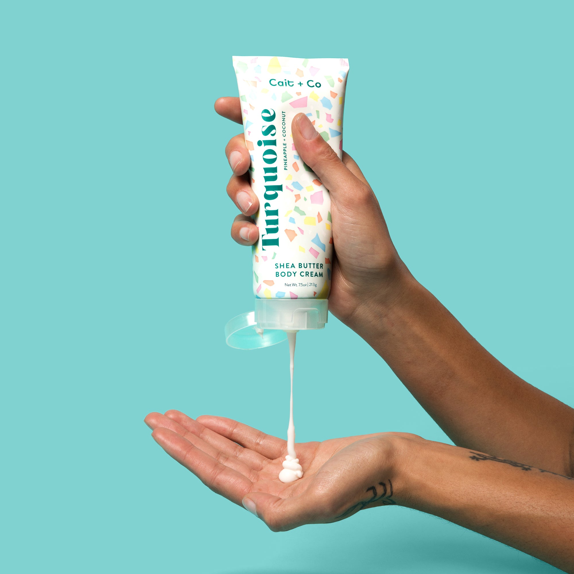 Turquoise - Shea Butter Body Cream 7.5oz