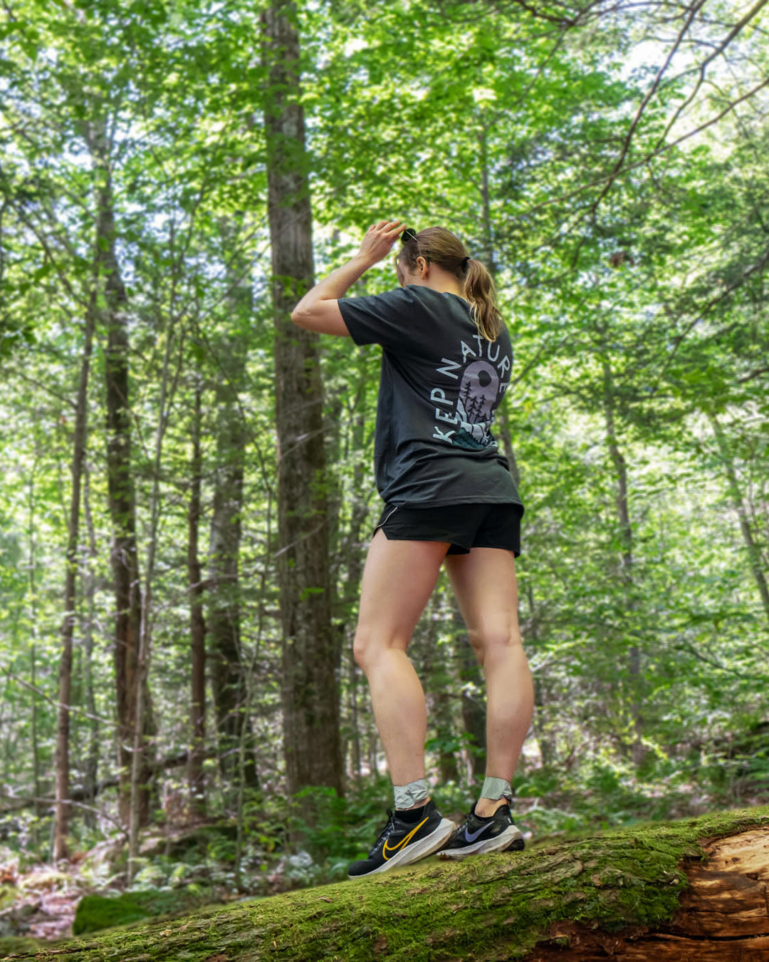 Mountainside Unisex Tee | Coal