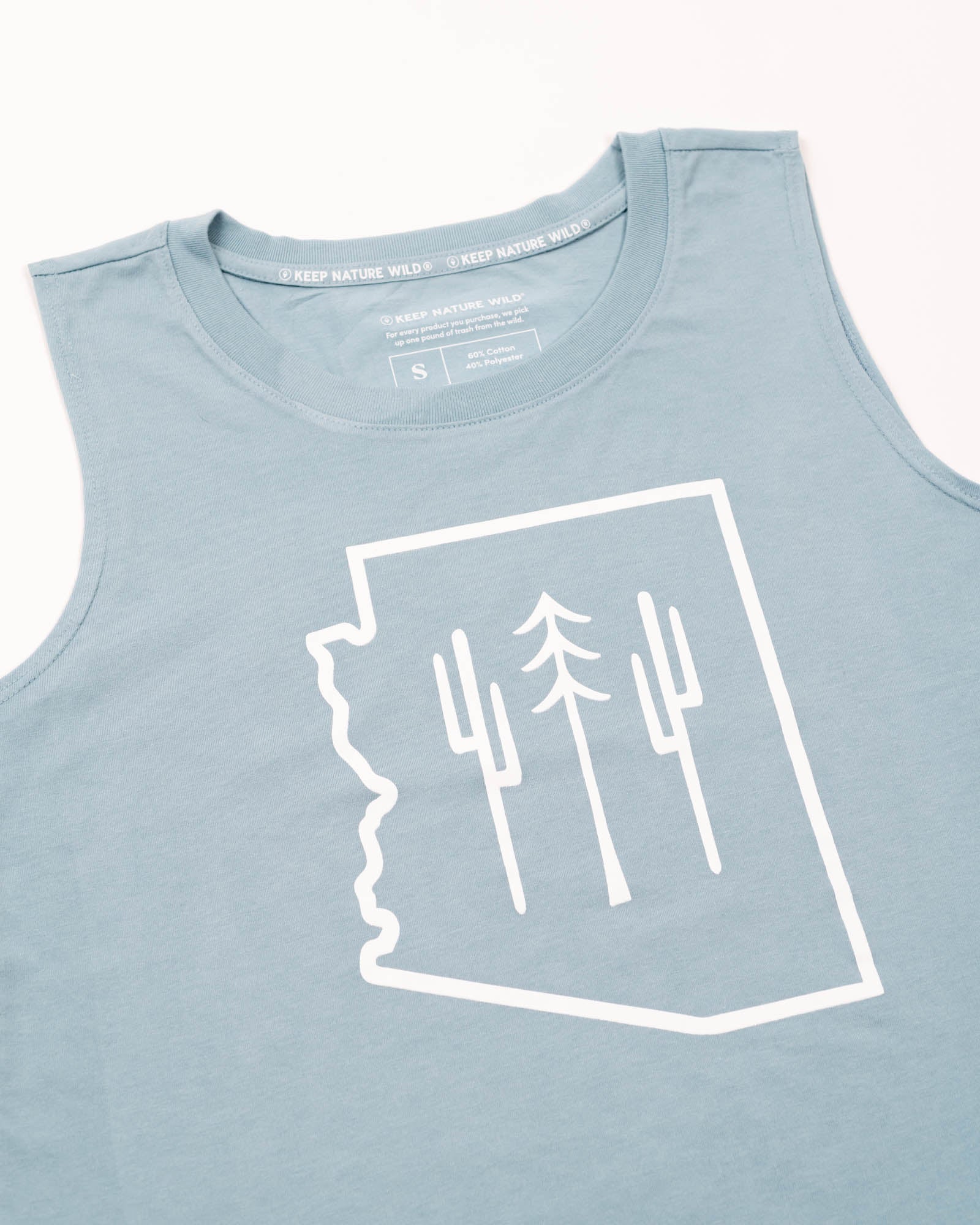 Arizona Wilderness Women's Muscle Tank | Morning Mist