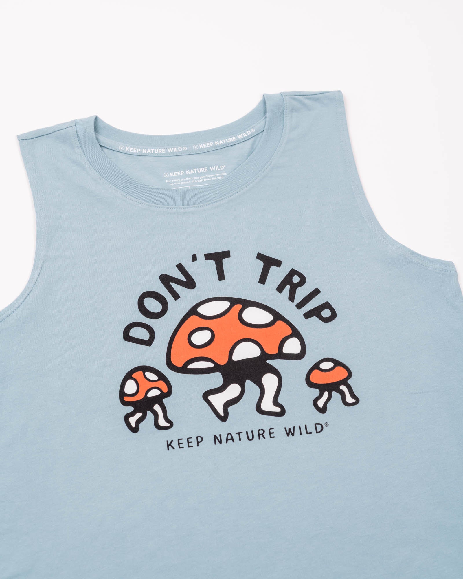 Don't Trip Women's Muscle Tank | Morning Mist