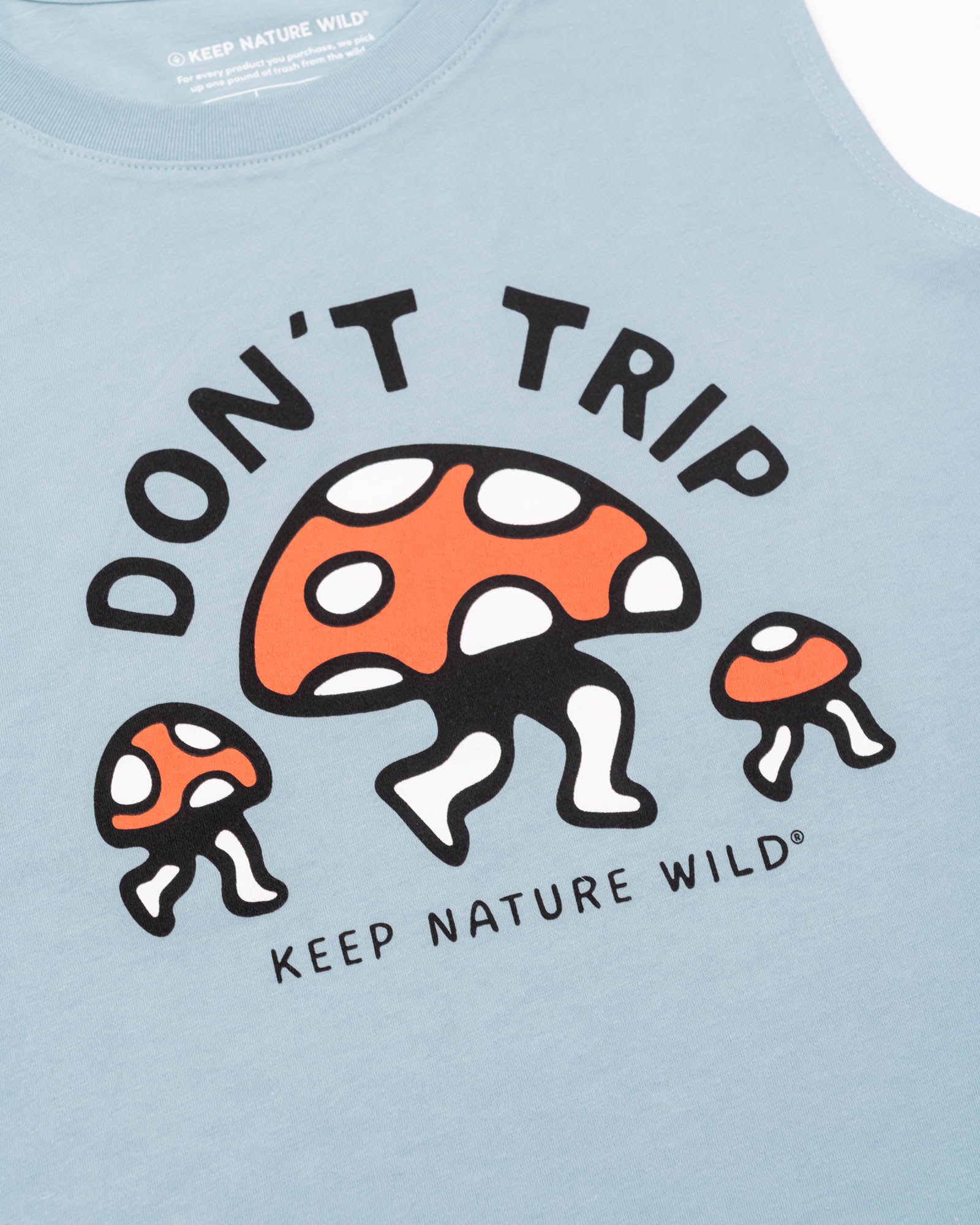 Don't Trip Women's Muscle Tank | Morning Mist