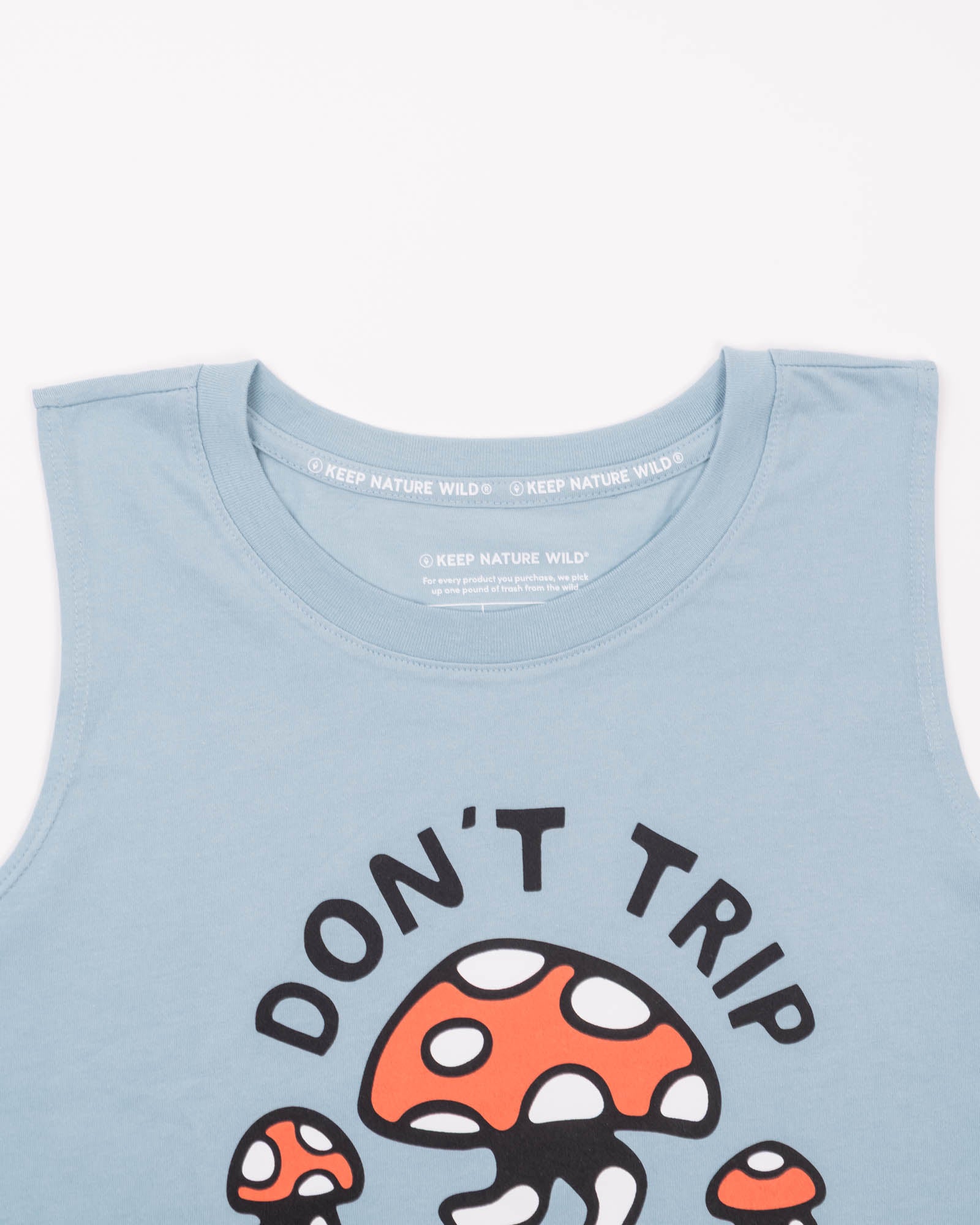 Don't Trip Women's Muscle Tank | Morning Mist