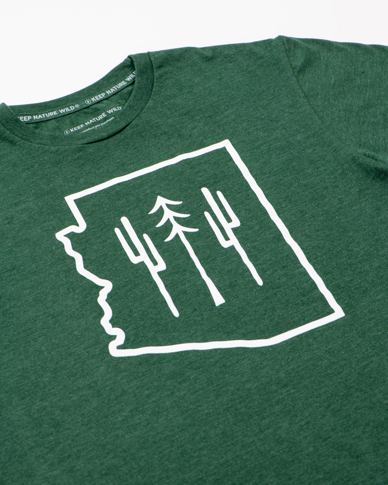 Arizona Wilderness Unisex Tee | Heather Forest