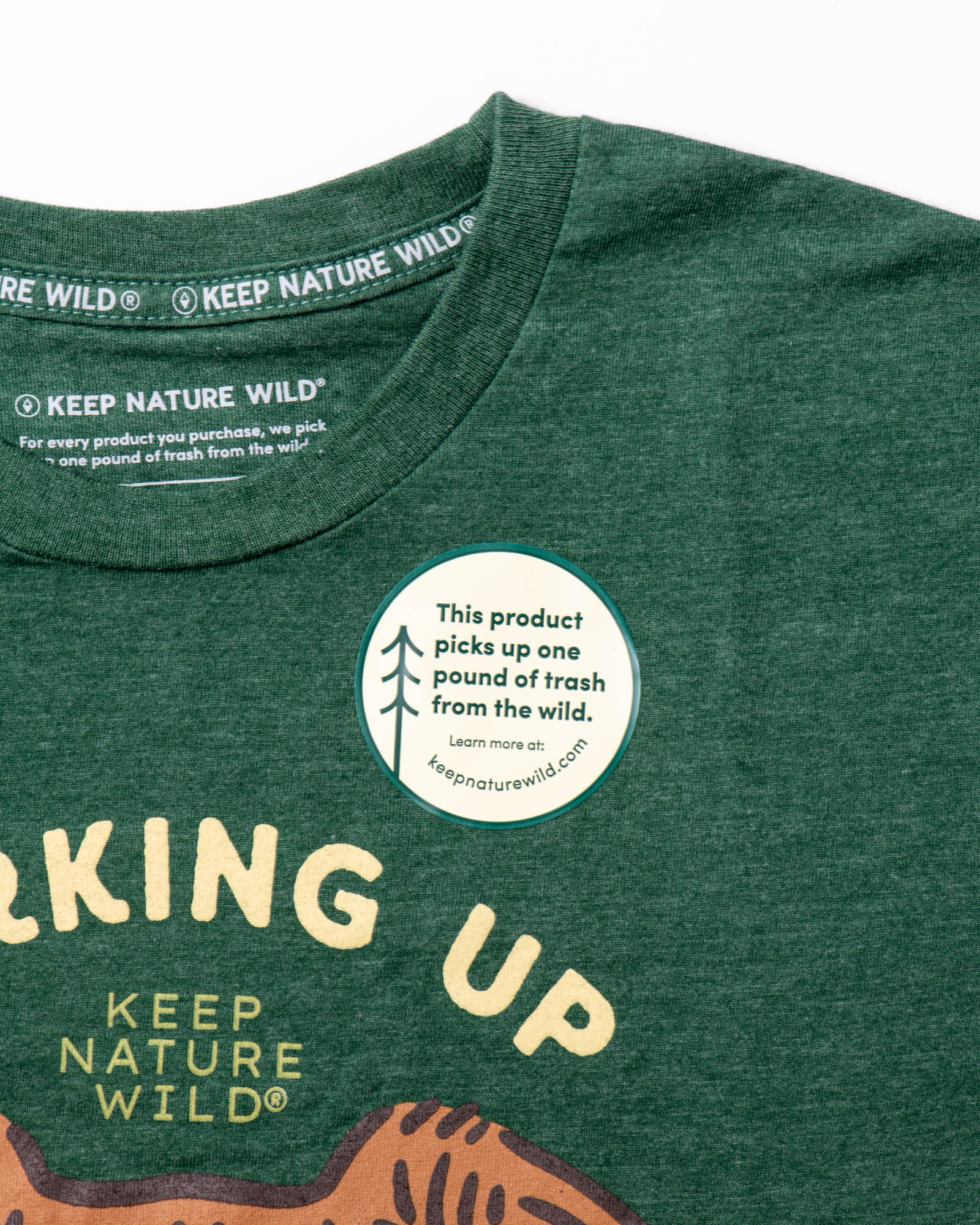 Barking Up All the Trees Unisex Tee | Heather Forest