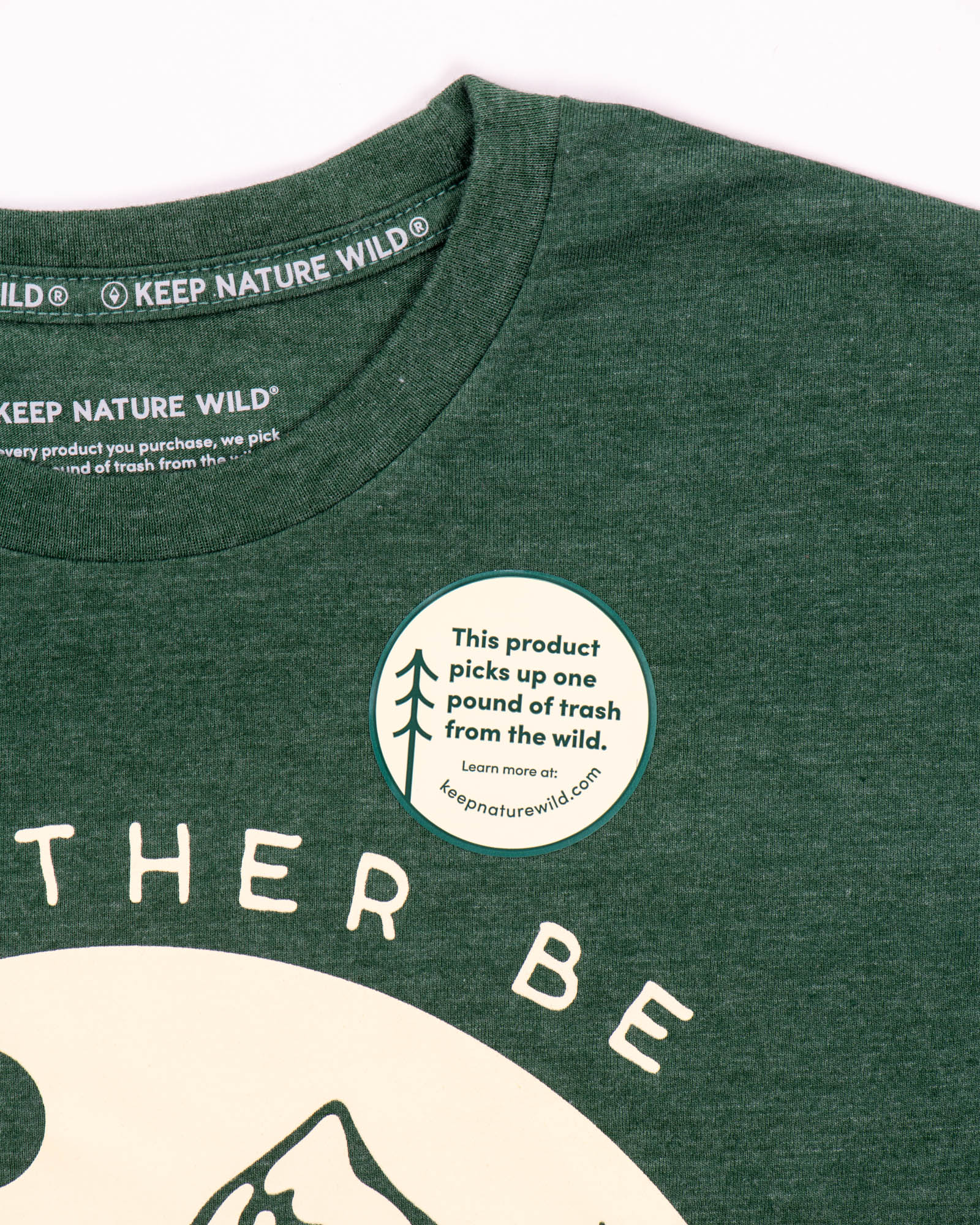 Be Outside Unisex Tee | Heather Forest