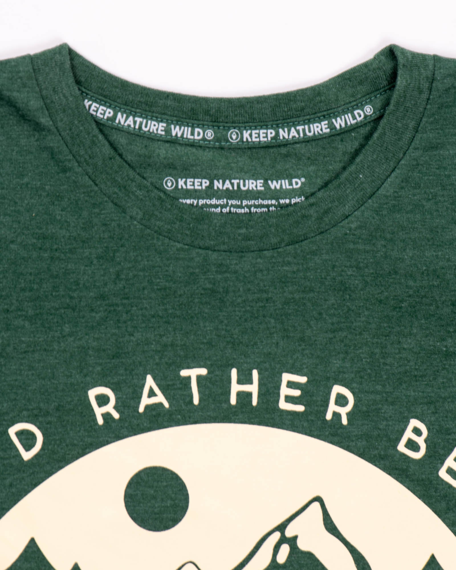 Be Outside Unisex Tee | Heather Forest
