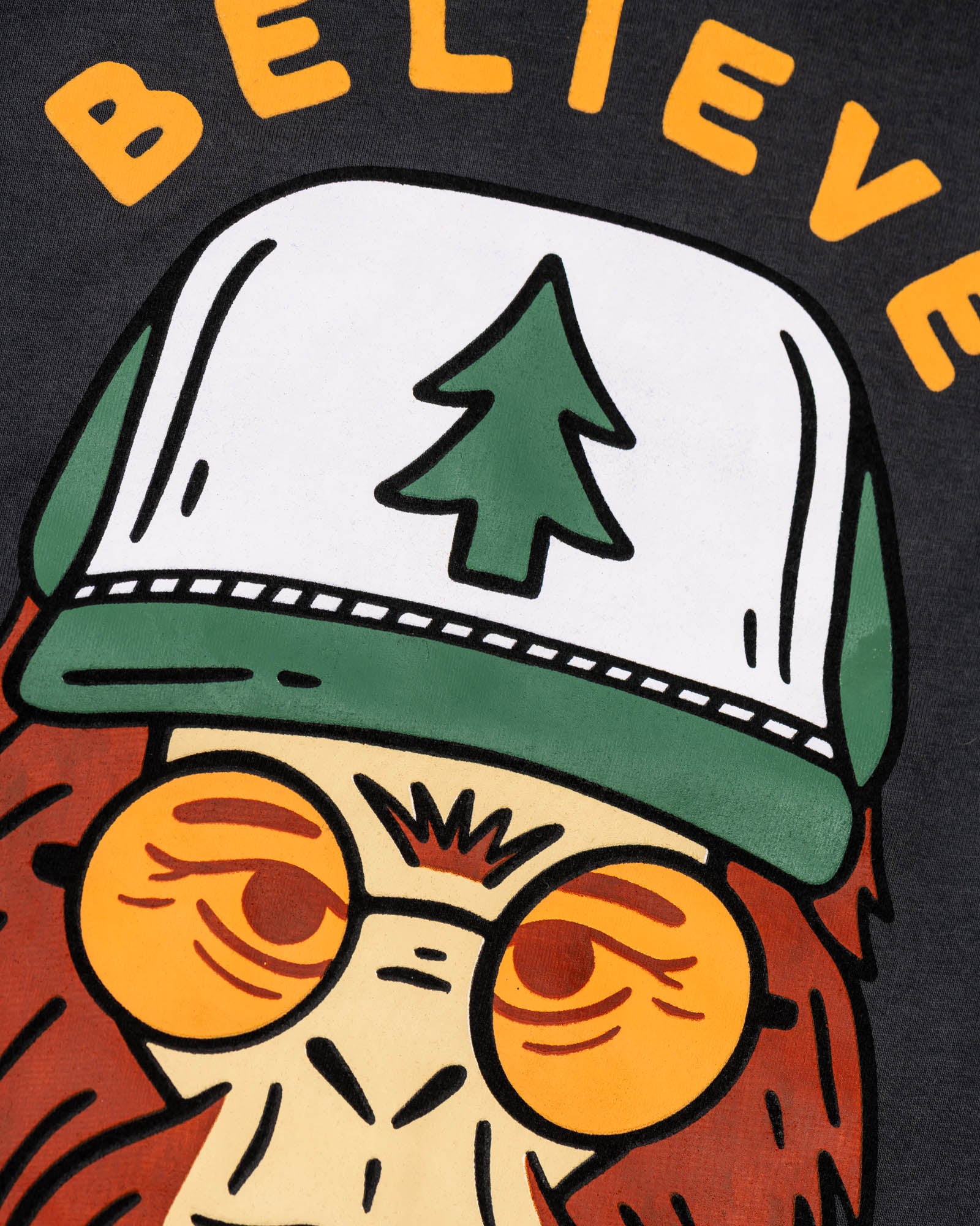 Clyde the Sasquatch Unisex Tee | Coal